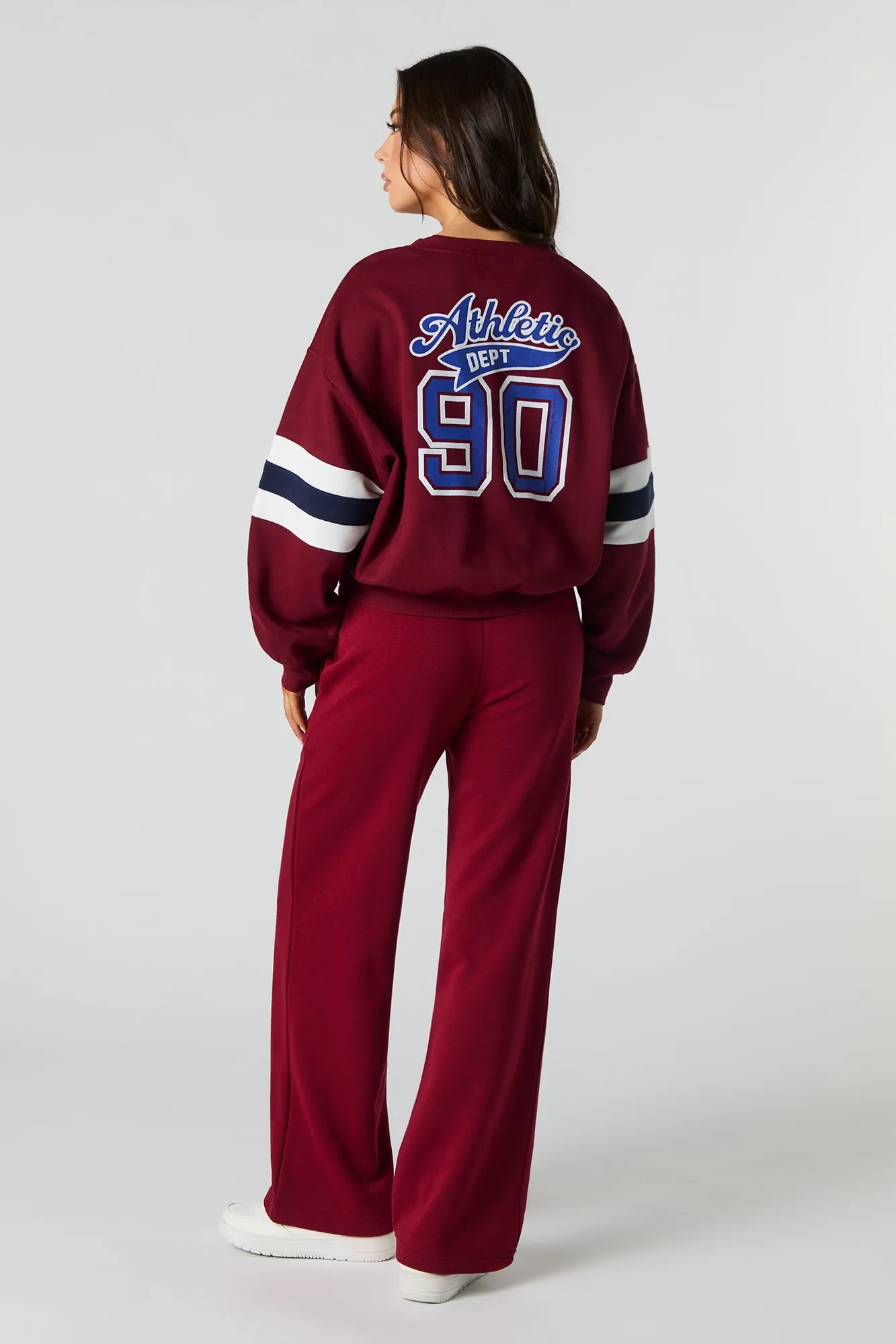 Athletic Graphic Fleece Sweatpant sold by Urban Planet product image thumbnail 3