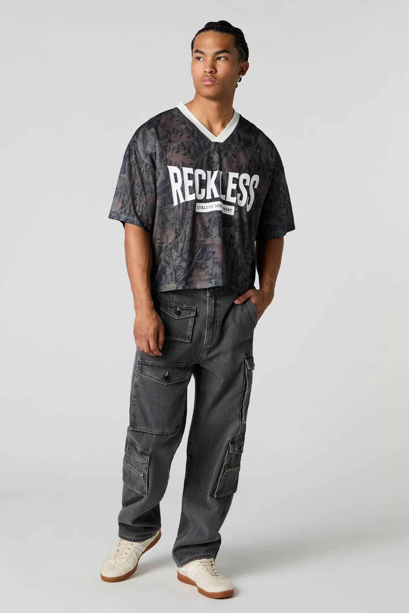 Zipper Pocket Baggy Cargo Jean sold by Urban Planet product image thumbnail 5