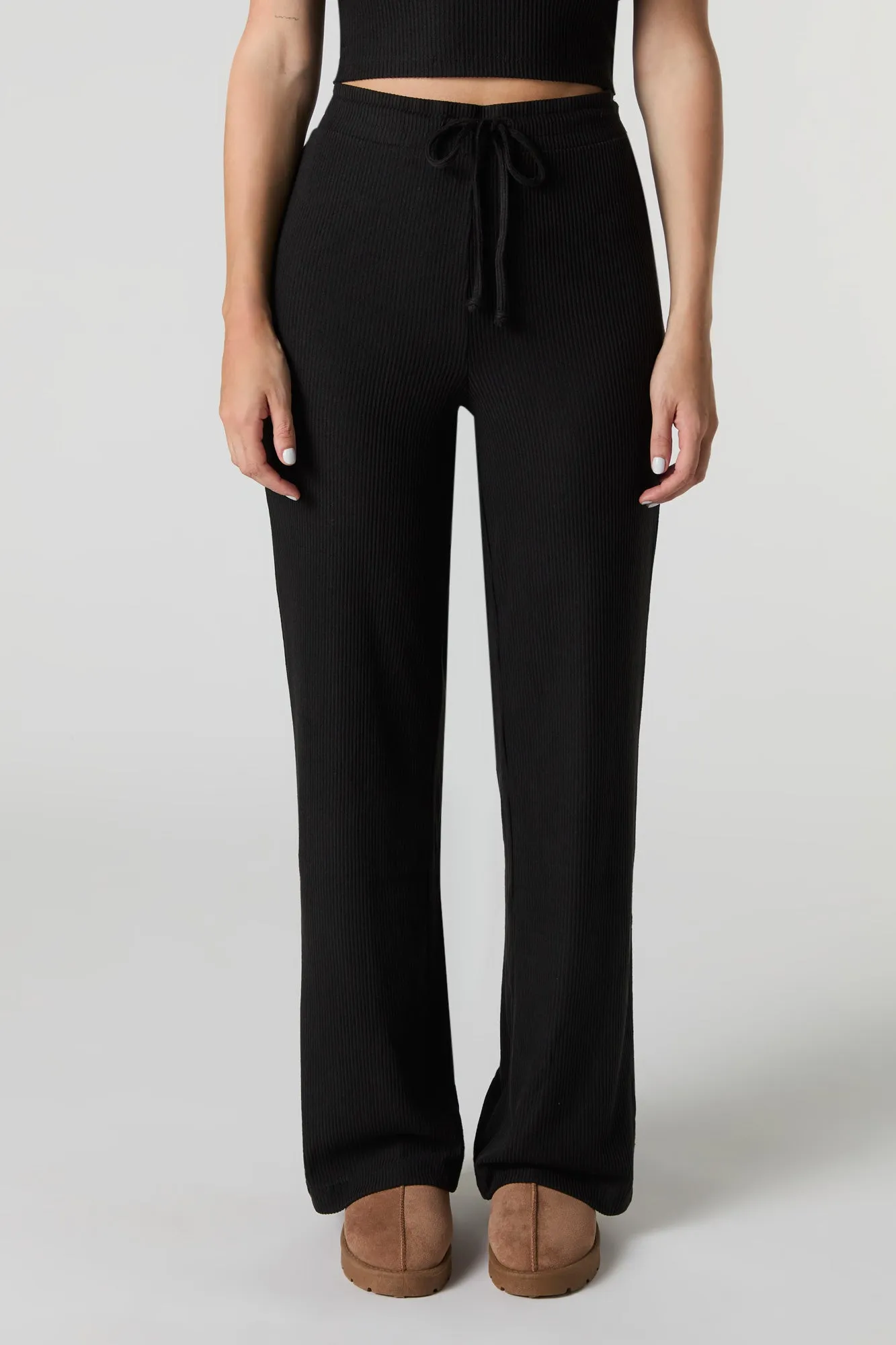 Ribbed Drawstring Pant sold by Urban Planet product image thumbnail 5