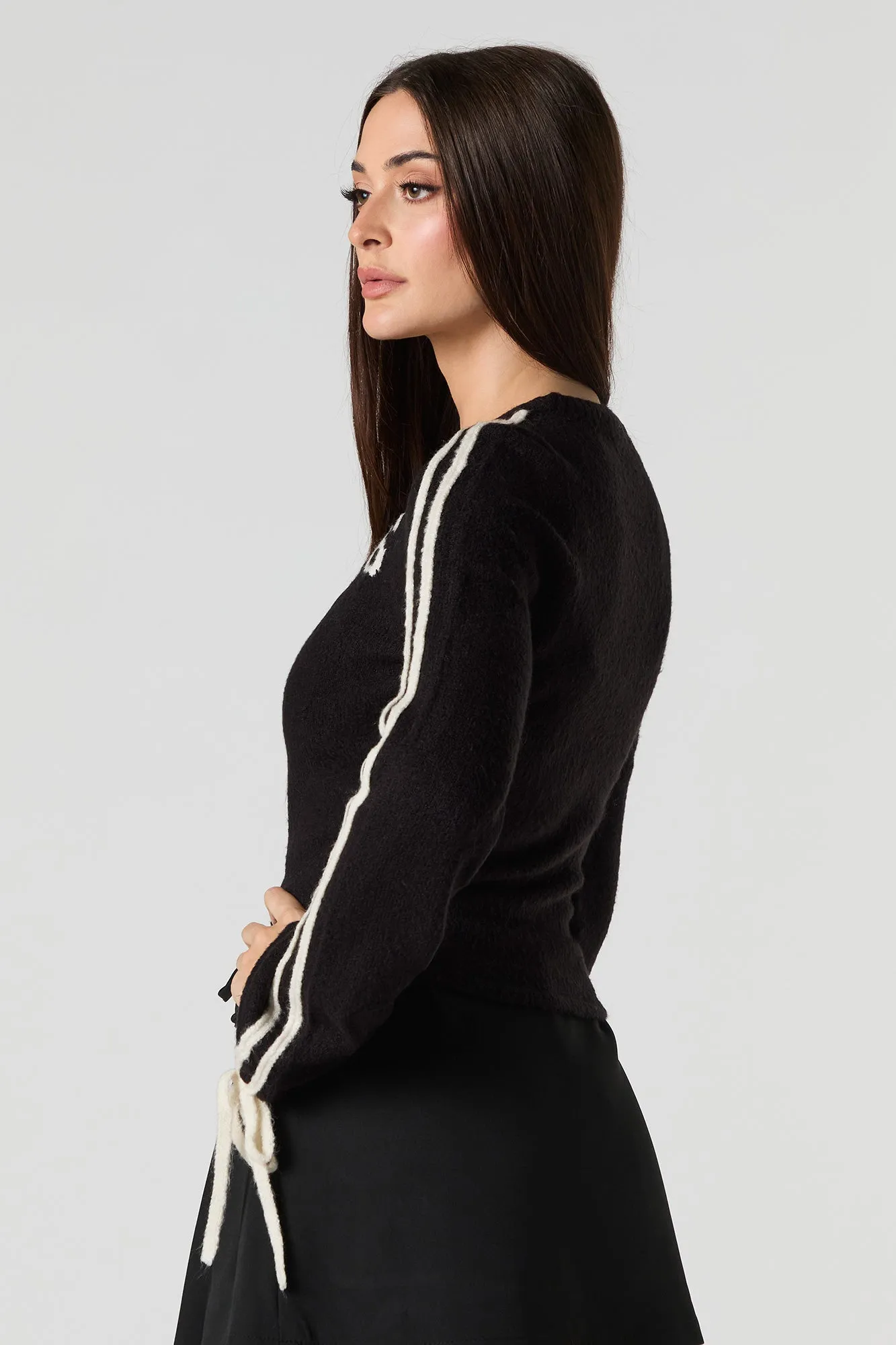 Mossy Jacquard Knit Sweater sold by Urban Planet product image thumbnail 2