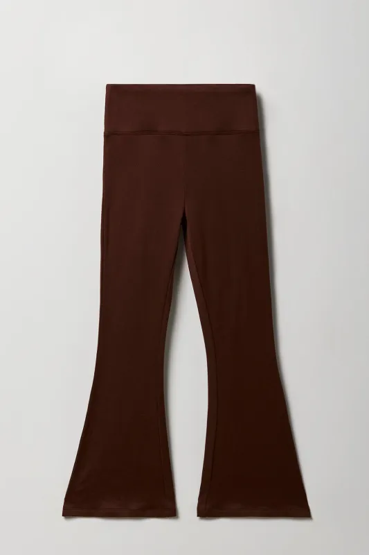 Girls Soft Flare Legging sold by Urban Planet