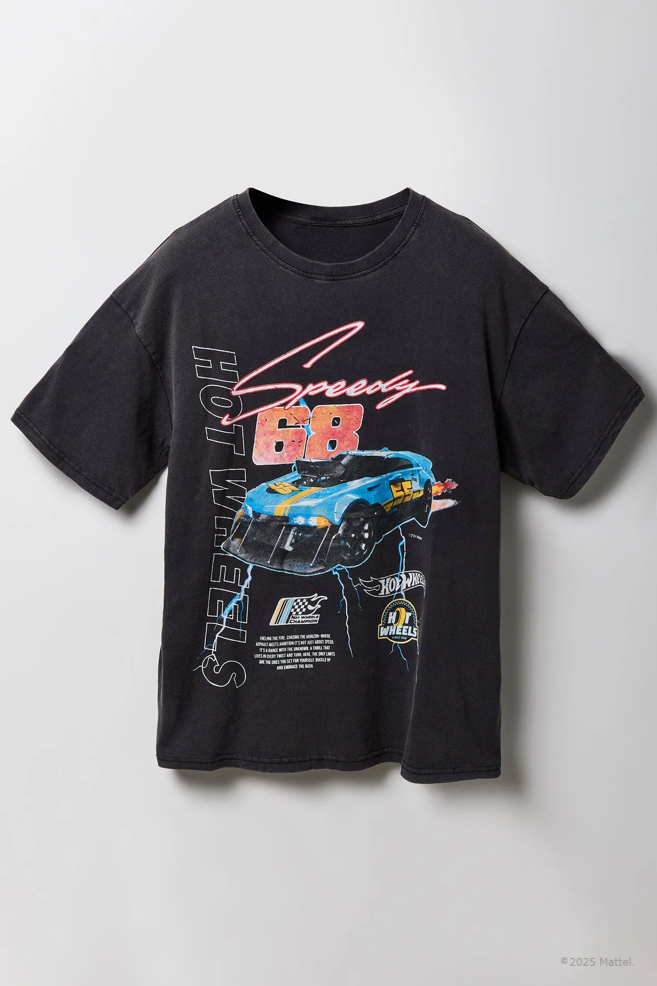 Hot Wheels™ Speedy Graphic T-Shirt sold by Urban Planet product image thumbnail 4