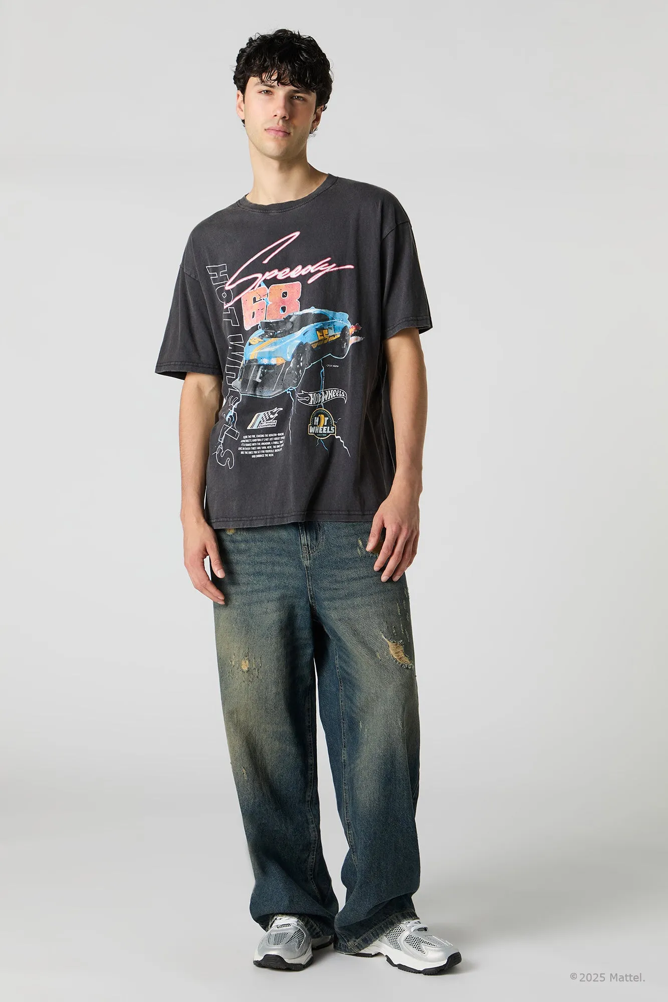 T-shirt à imprimé Hot Wheels Speedy sold by Urban Planet product image thumbnail 3