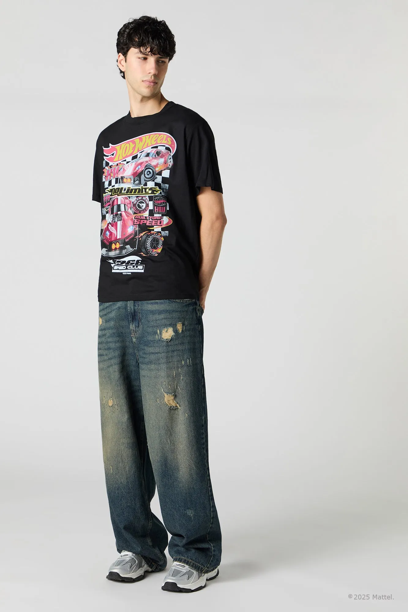 T-shirt à imprimé Hot Wheels sold by Urban Planet product image thumbnail 4