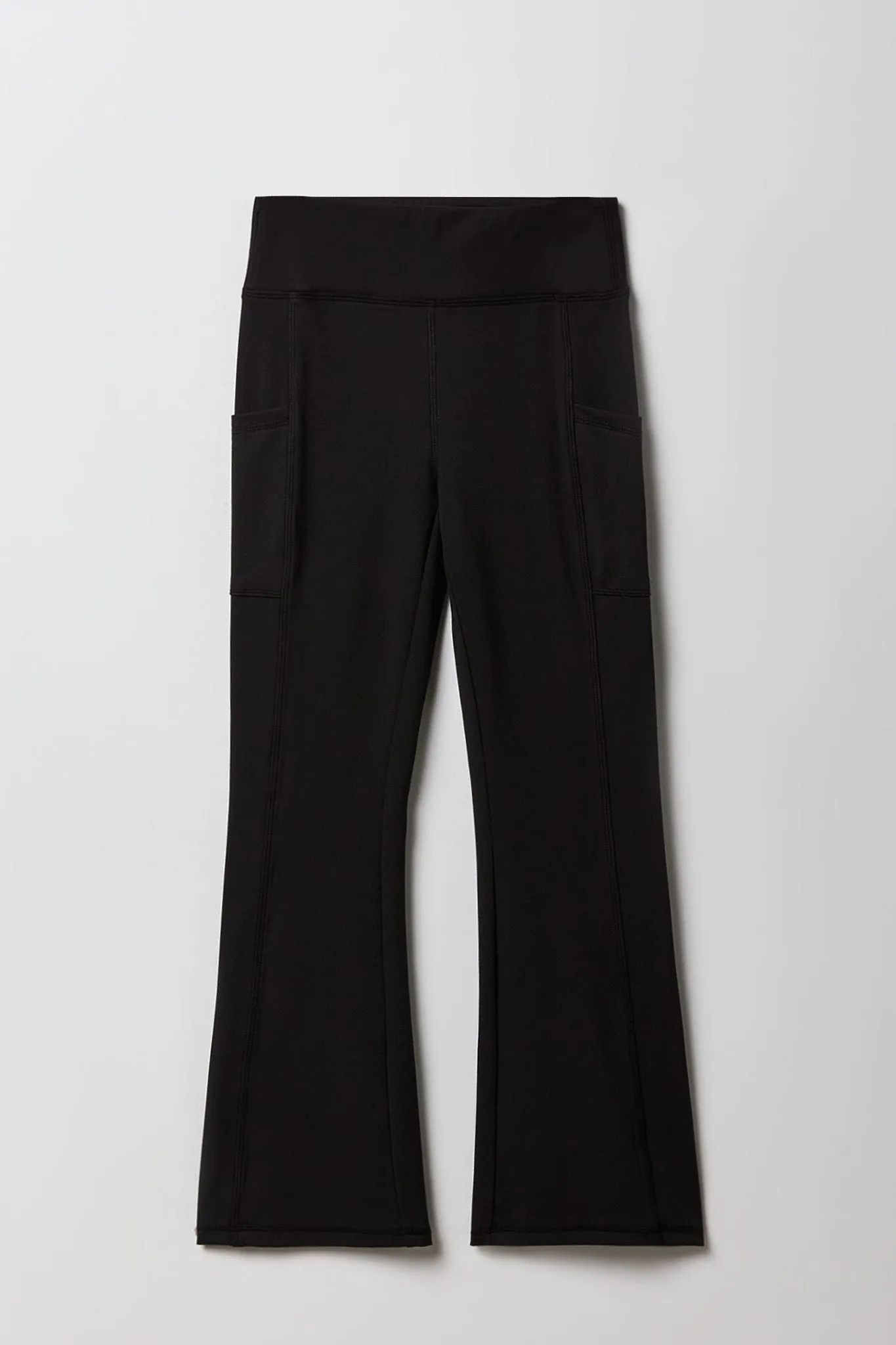 Pantalon à jambe évasée et poche latérale Active pour filles sold by Urban Planet