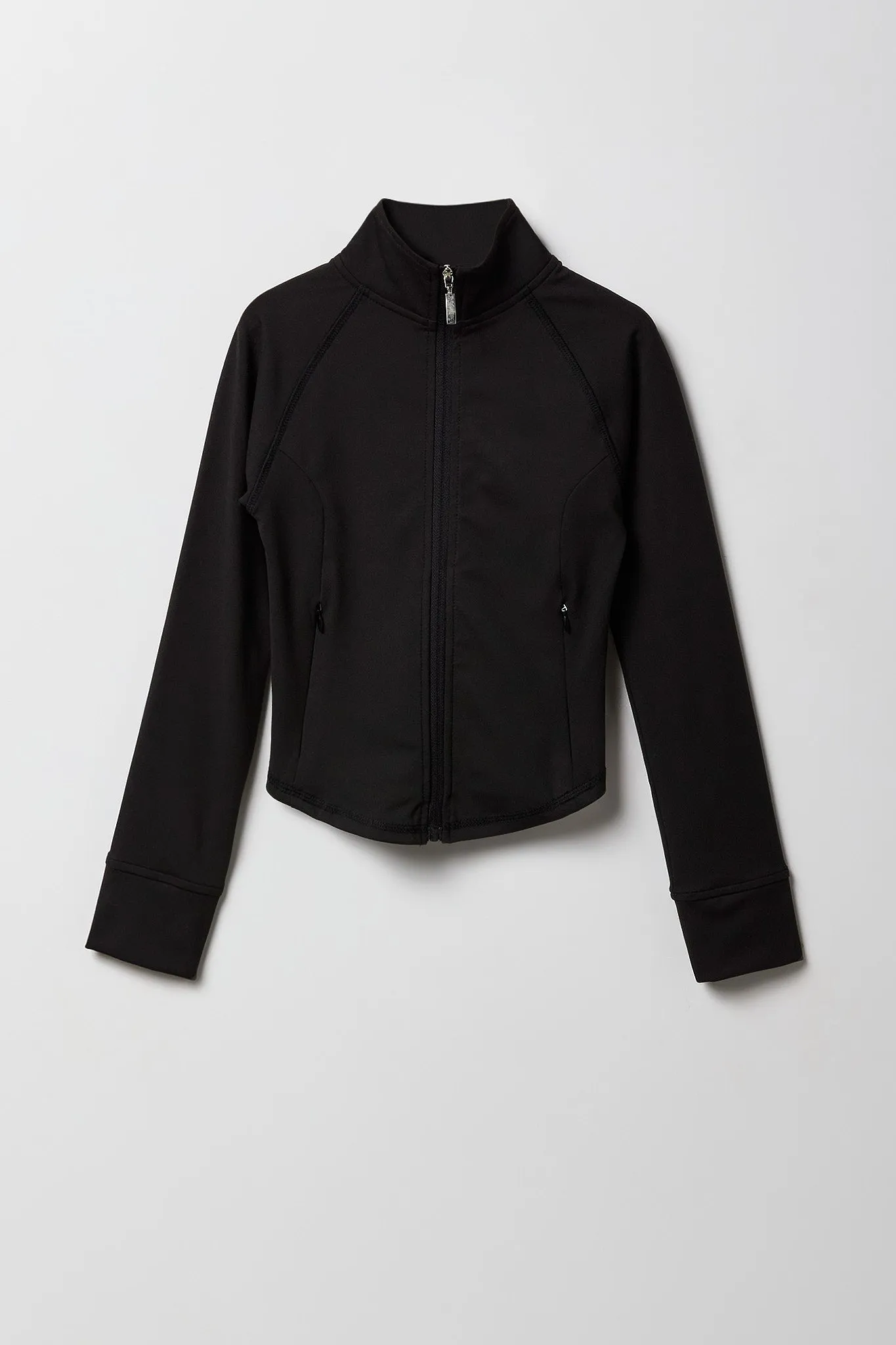 Girls Active Zip-Up Jacket sold by Urban Planet product image thumbnail 3