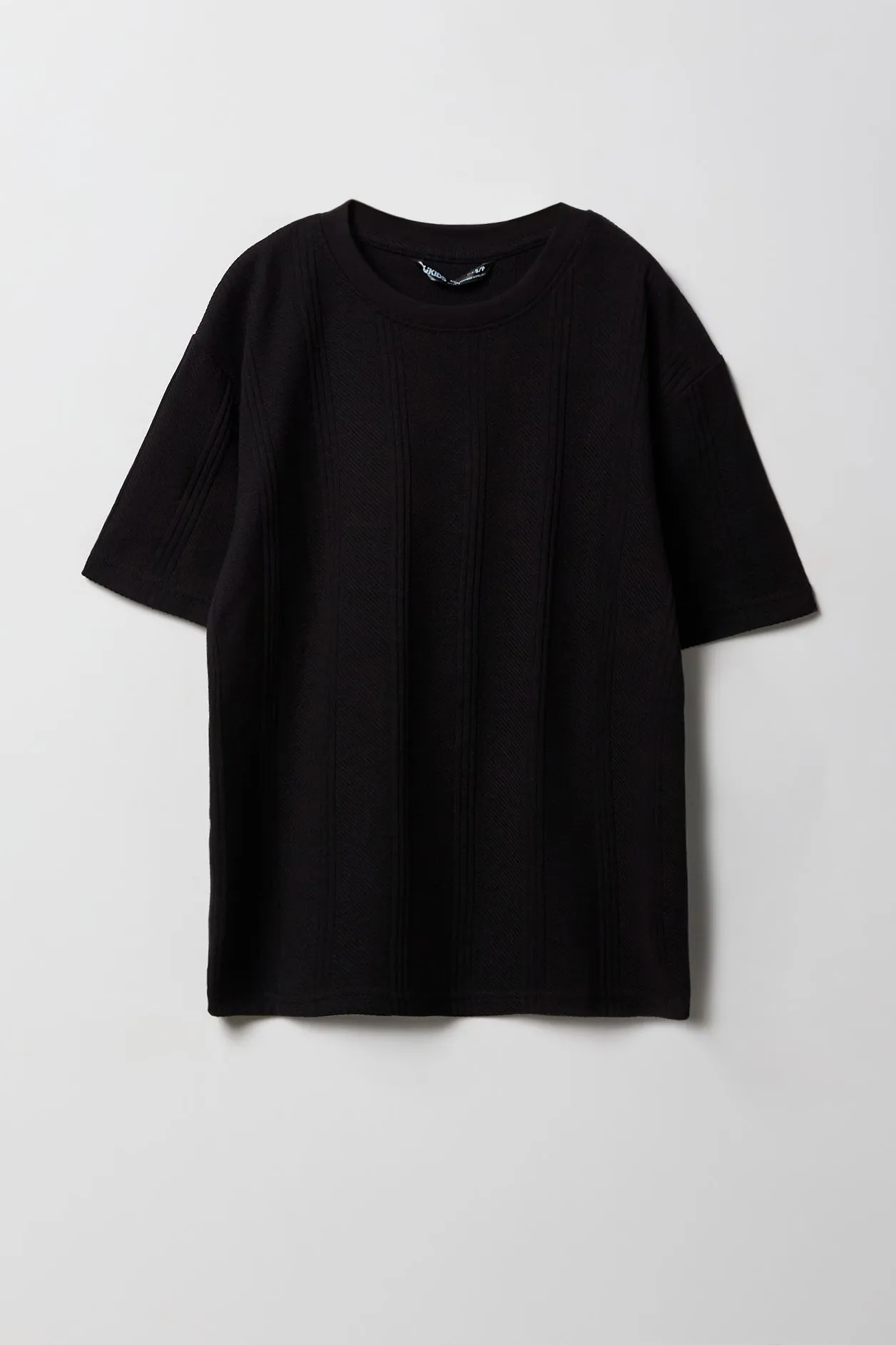 Boys Textured T-Shirt sold by Urban Planet product image thumbnail 3