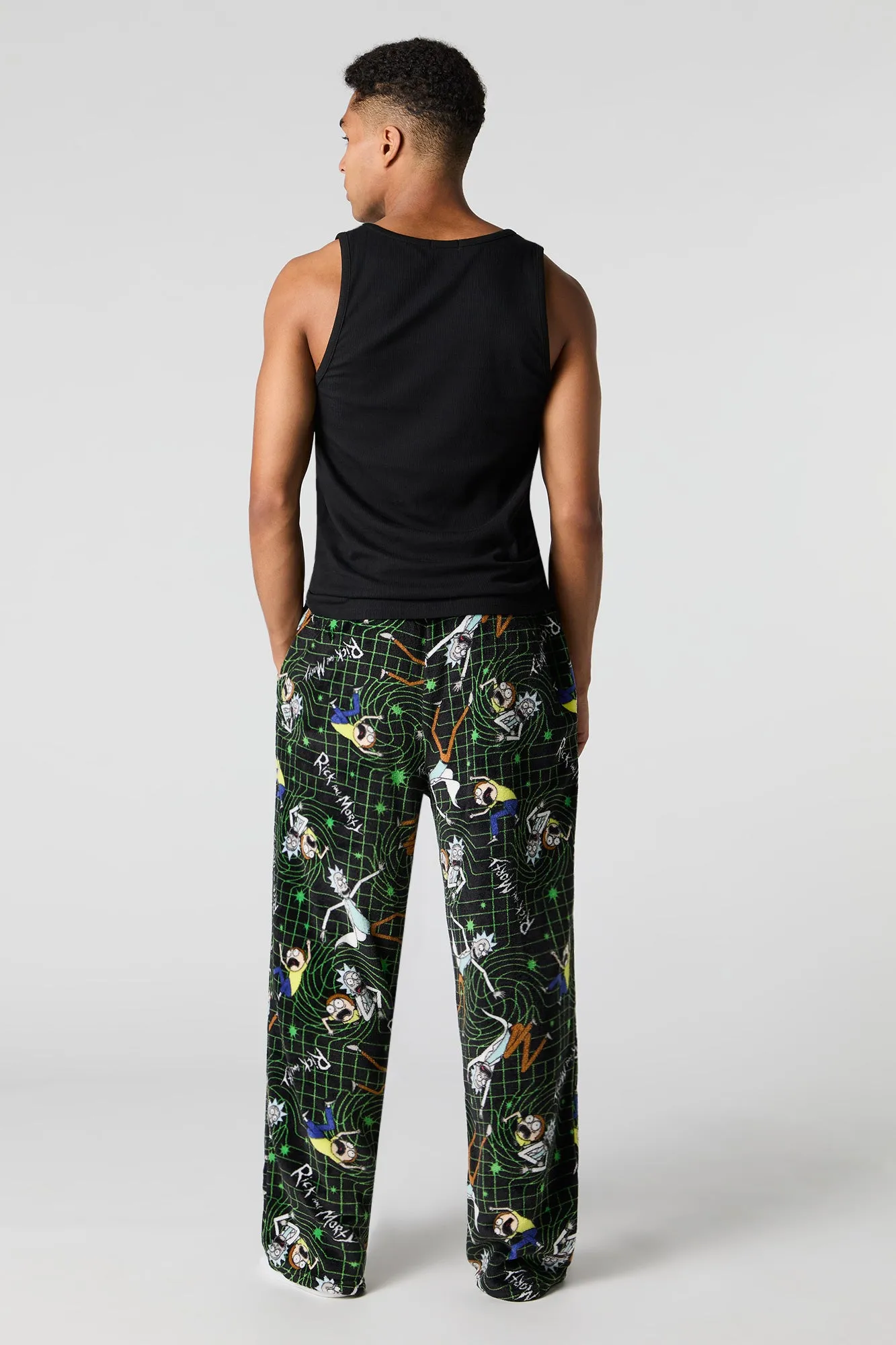 Pantalon de pyjama en peluche à imprimé Icon sold by Urban Planet product image thumbnail 4
