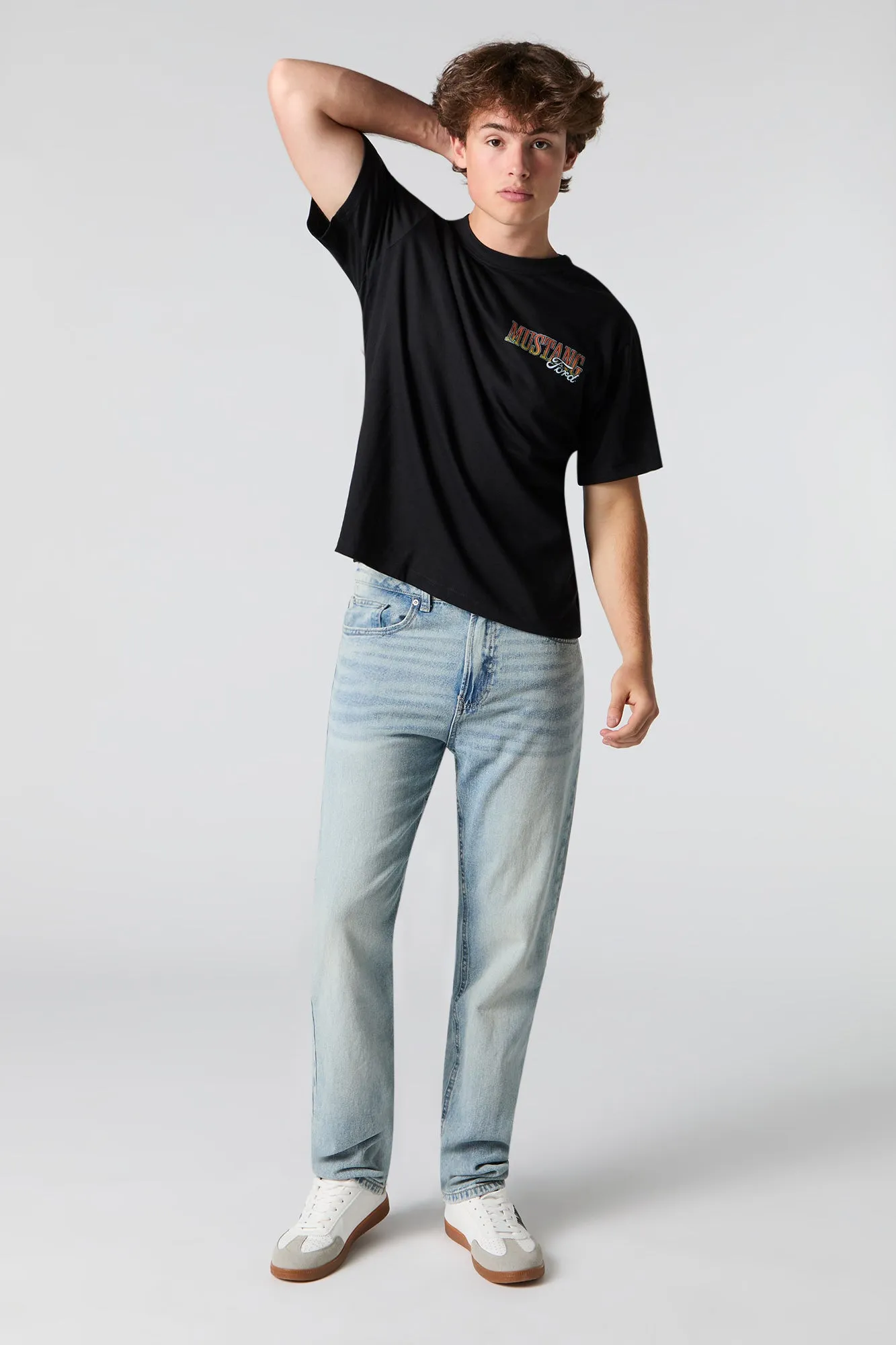 T-shirt à imprimé Ford Mustang sold by Urban Planet product image thumbnail 3
