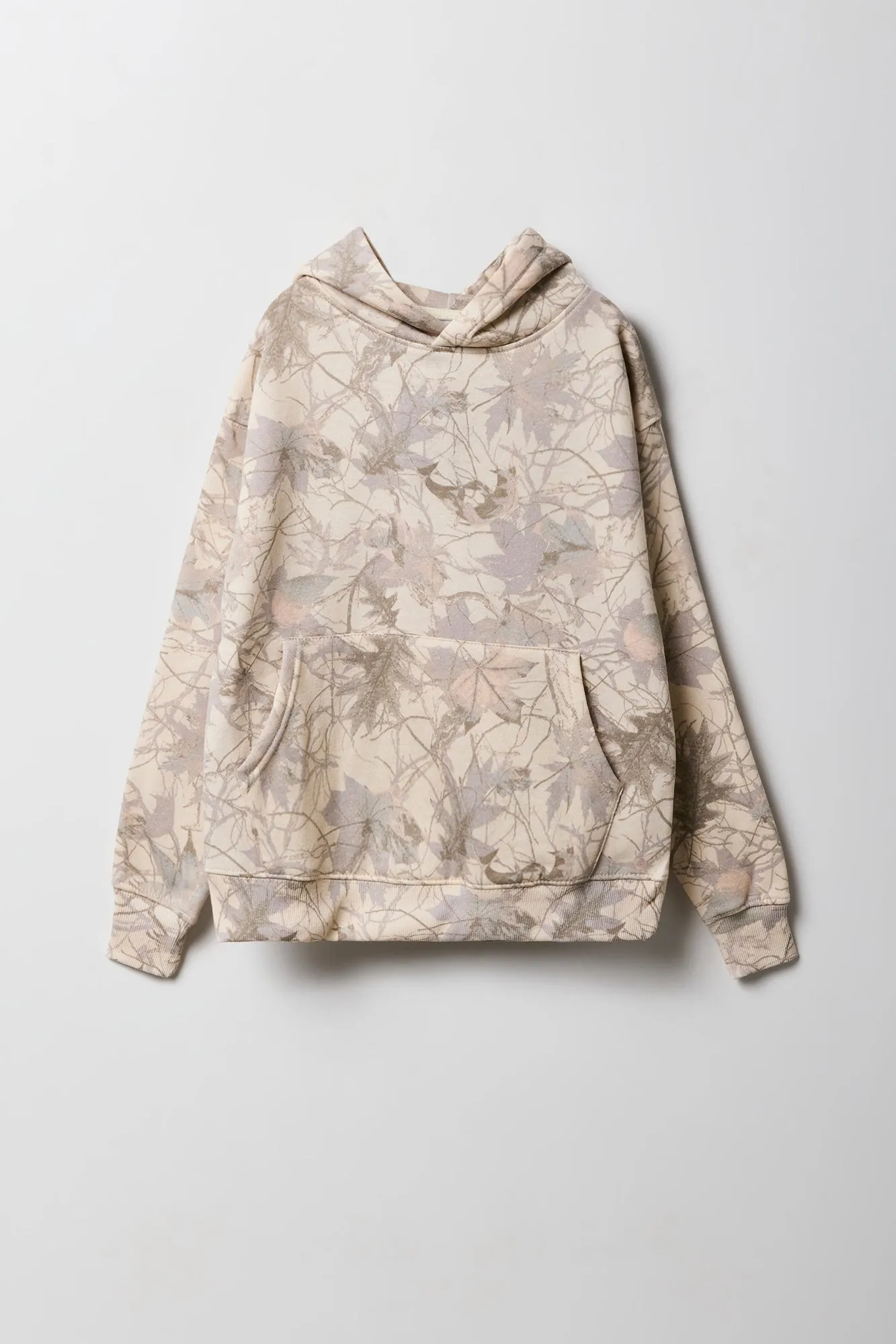 Haut à capuchon en molleton à motif camouflage pour enfants sold by Urban Planet