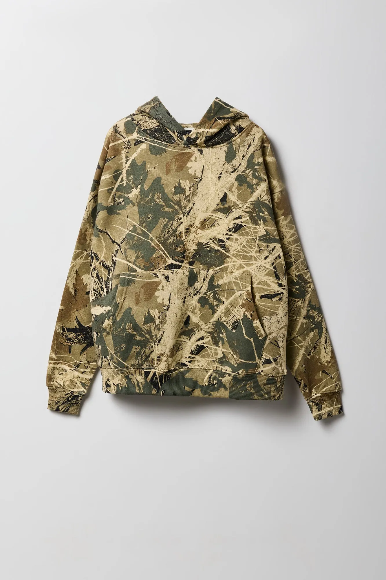 Haut à capuchon en molleton à motif camouflage pour enfants sold by Urban Planet product image thumbnail 5