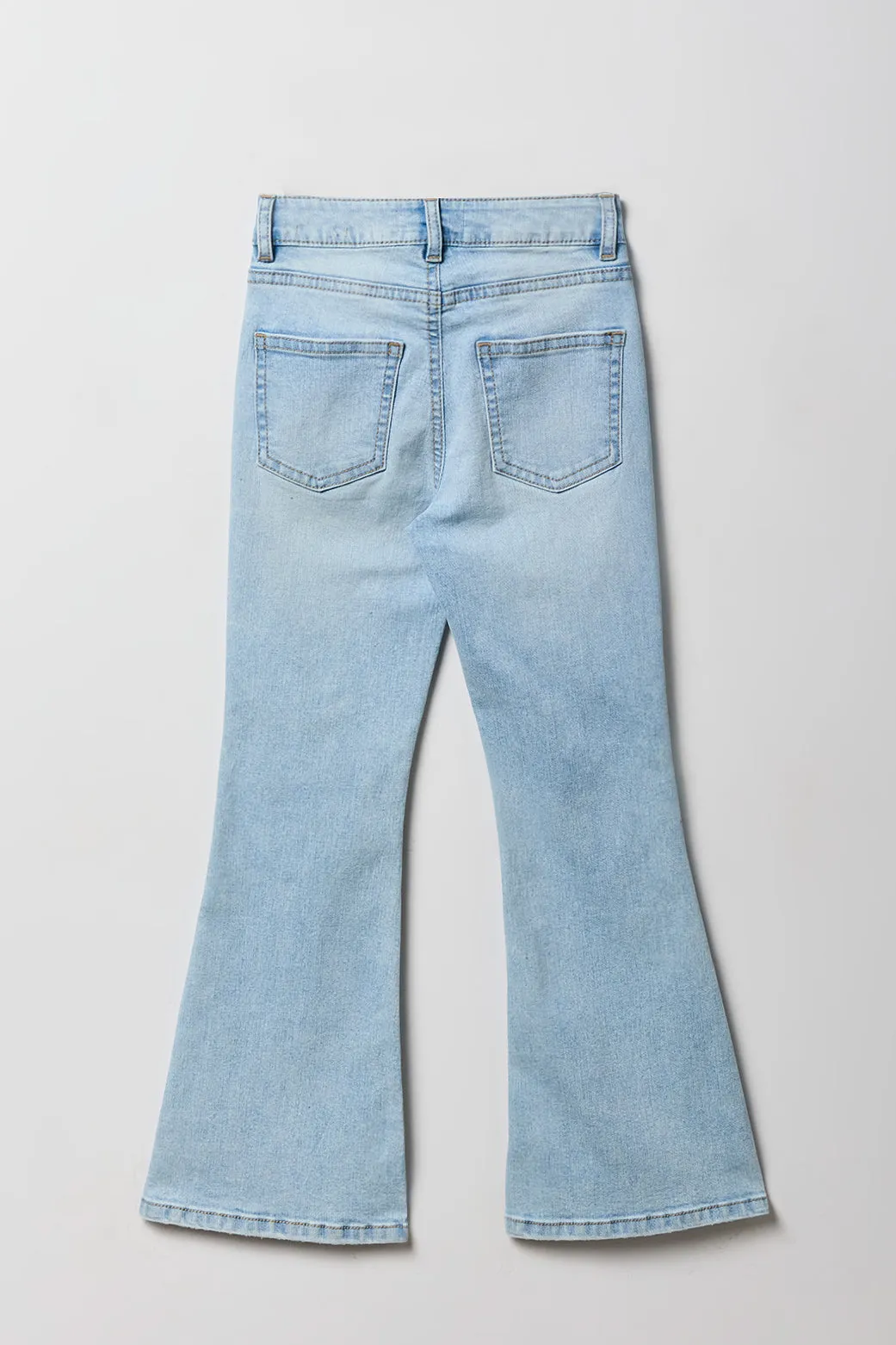 Jean à jambe évasée avec boutons multiples pour fille sold by Urban Planet product image thumbnail 2