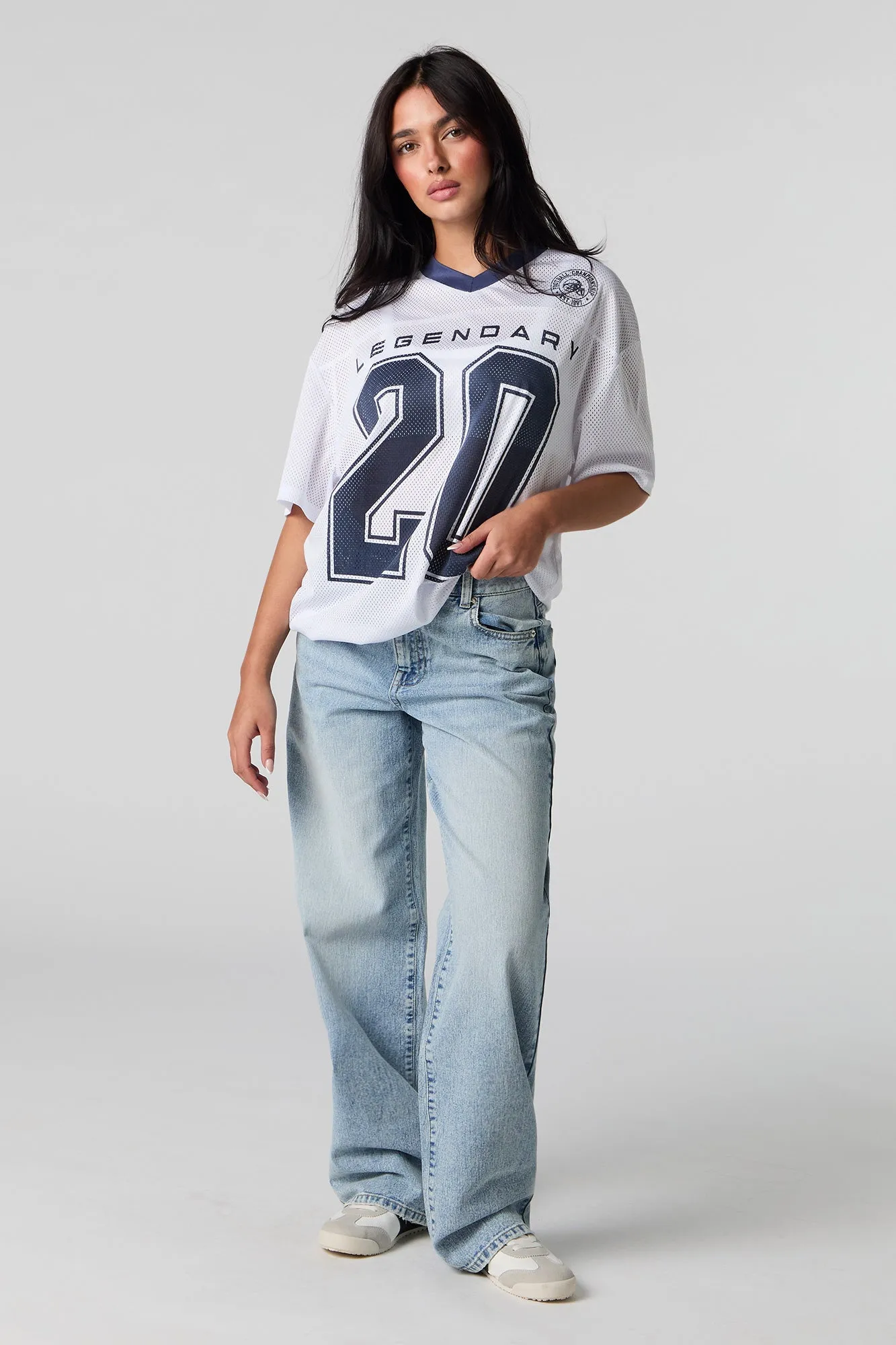 Wide Leg Light Jean sold by Urban Planet