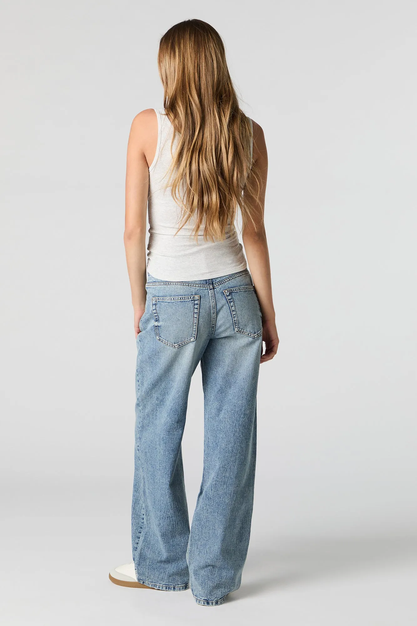 Wide Leg Vintage Medium Jean sold by Urban Planet product image thumbnail 3