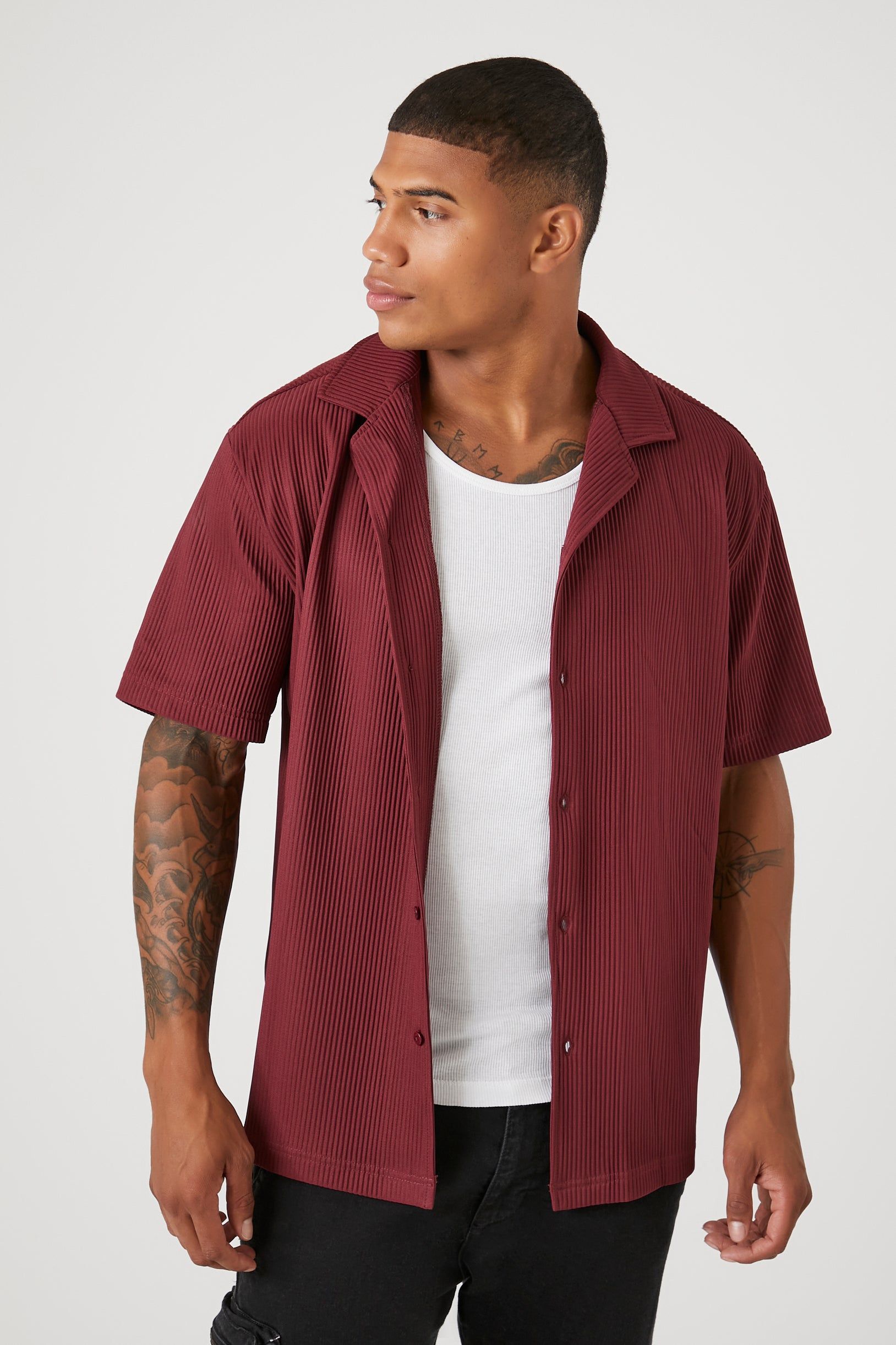 Haut plissé à manche courte sold by Urban Planet