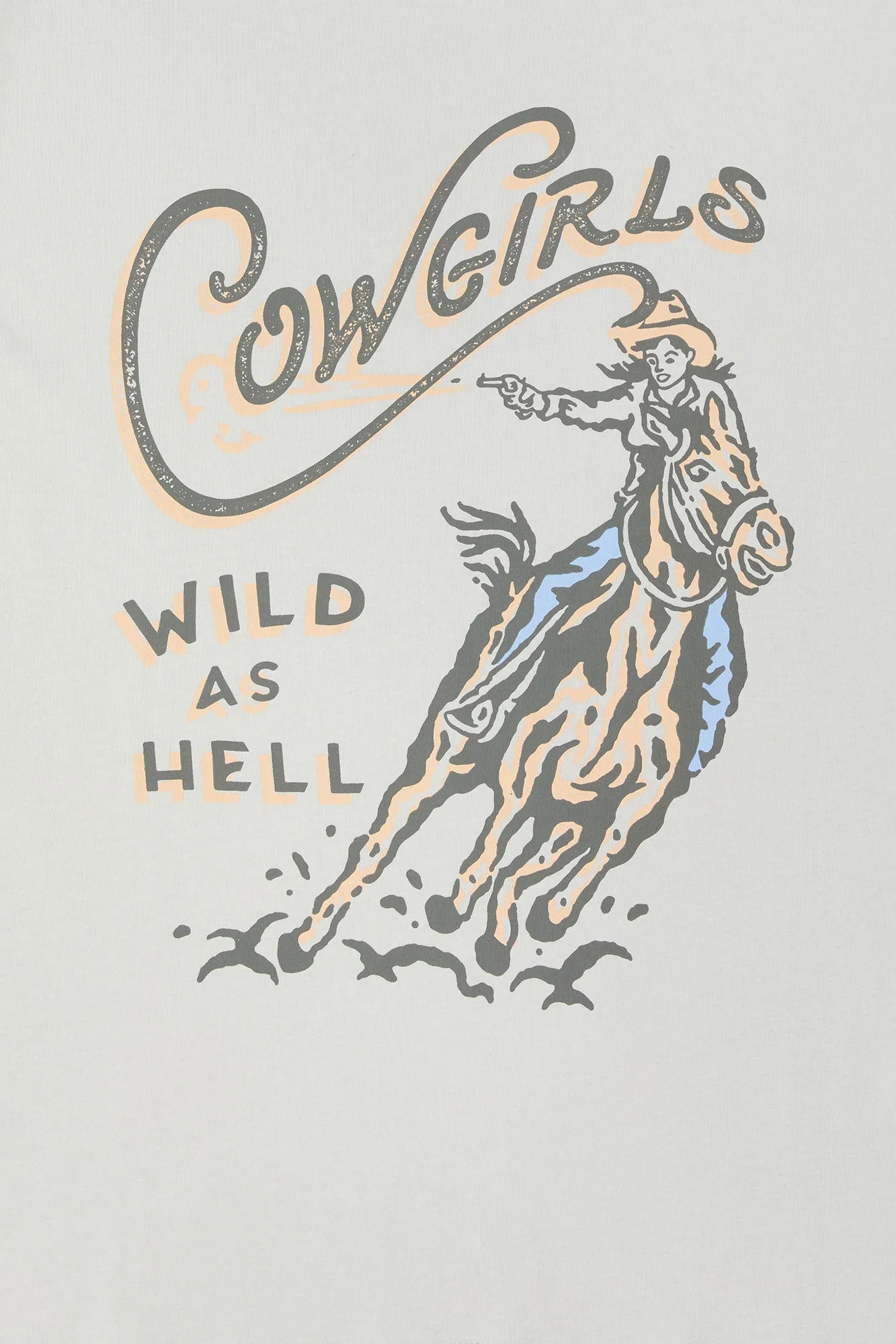 Wild Cowgirls Graphic Boyfriend T-Shirt sold by Urban Planet product image thumbnail 4