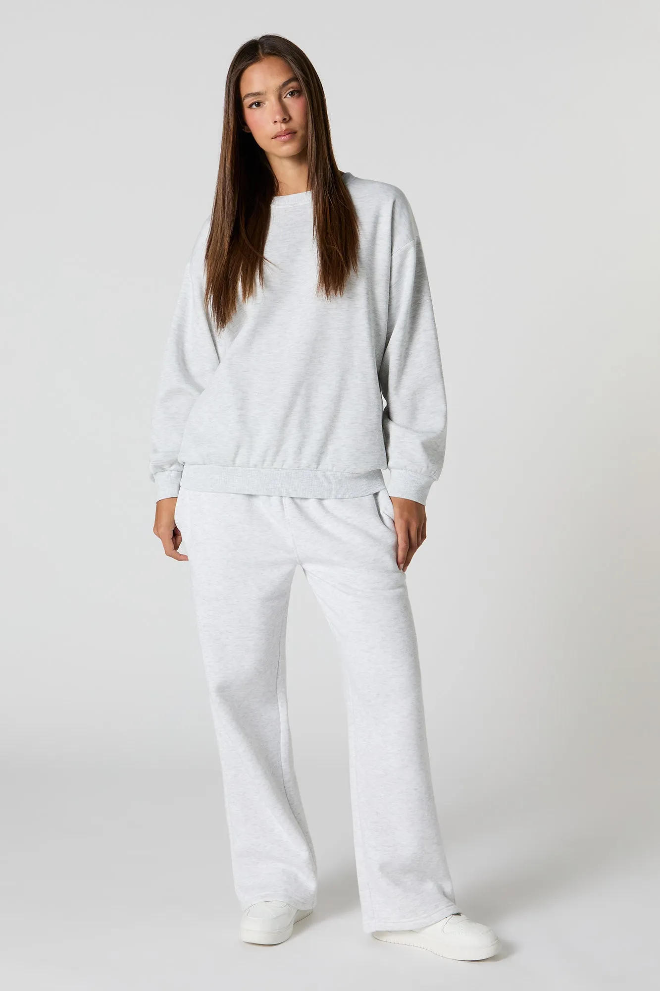 Oversized Soft Fleece Sweatshirt sold by Urban Planet product image thumbnail 3