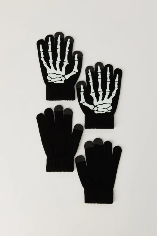 Gants à écran tactile d'Halloween pour enfant (2 paires) sold by Urban Planet