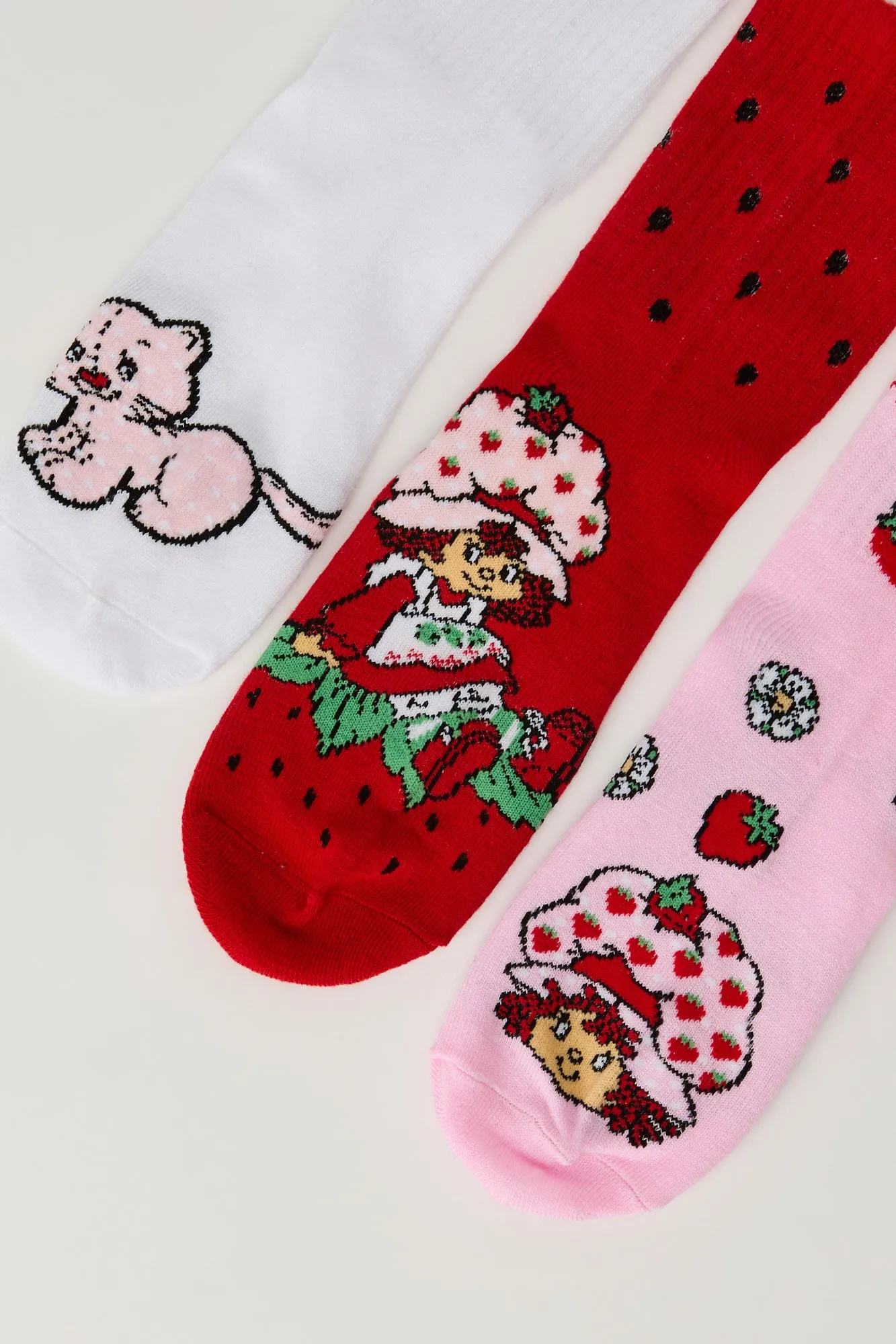 Chaussettes à imprimé Strawberry Shortcake (3 paires) sold by Urban Planet product image thumbnail 2