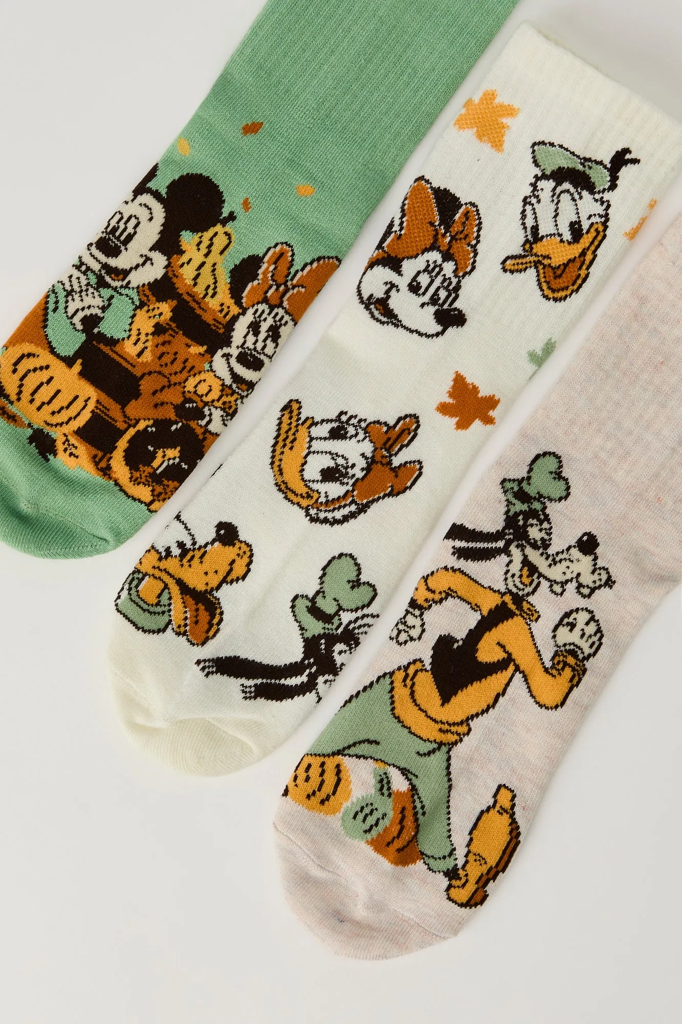 Mickey & Friends Quarter Socks (3 Pack) sold by Urban Planet product image thumbnail 2