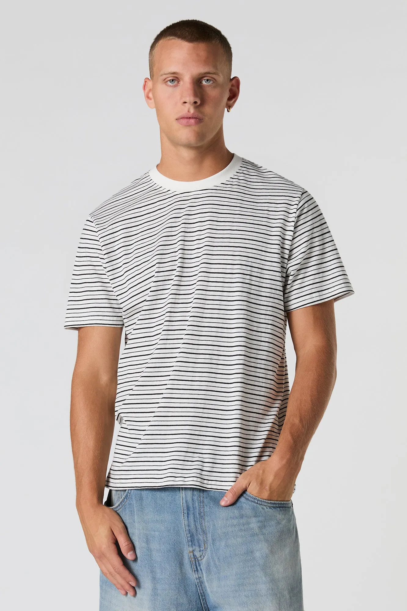 Striped T-Shirt sold by Urban Planet product image thumbnail 4
