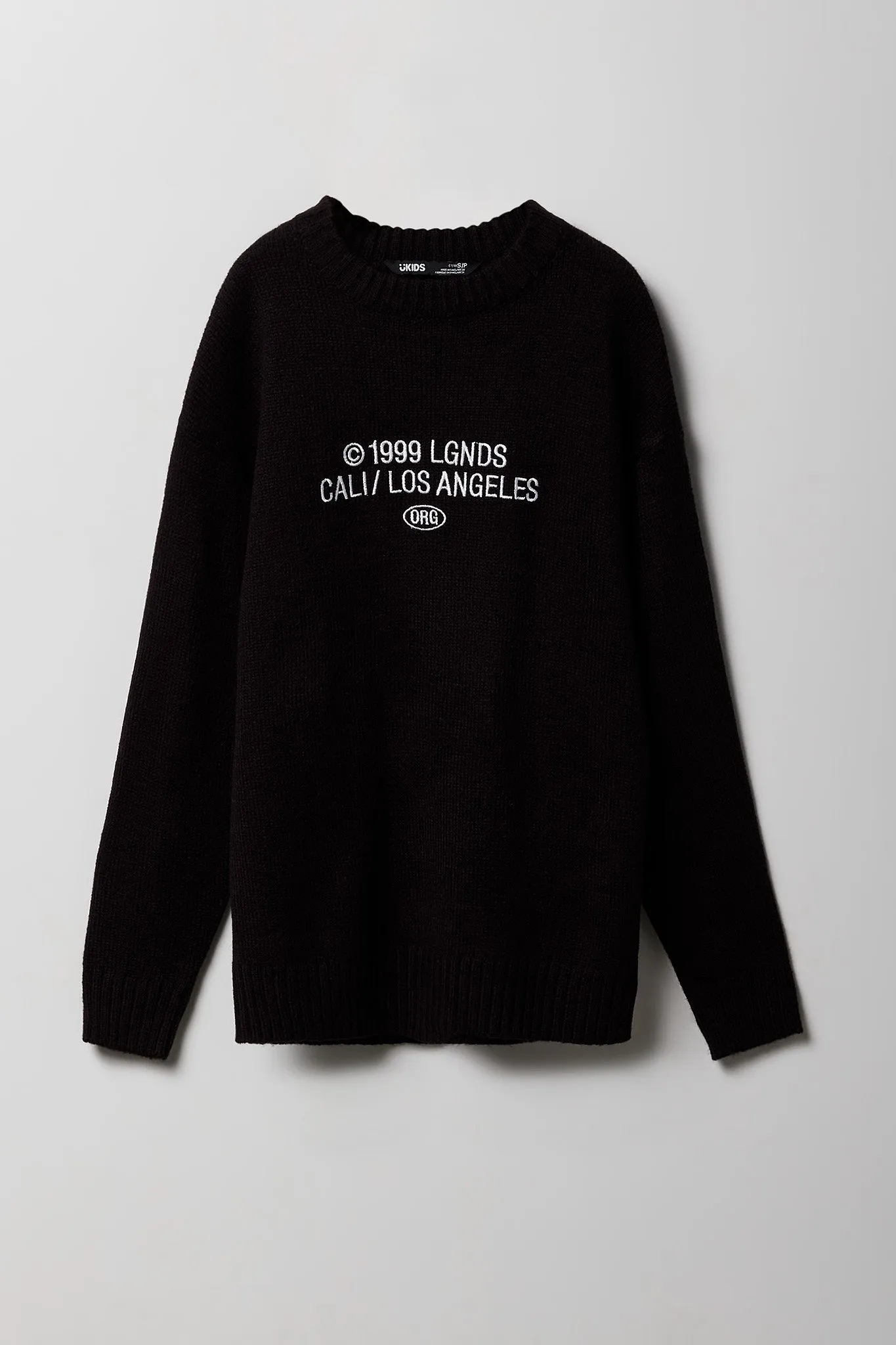 Boys Cali Embroidered Knit Sweater sold by Urban Planet