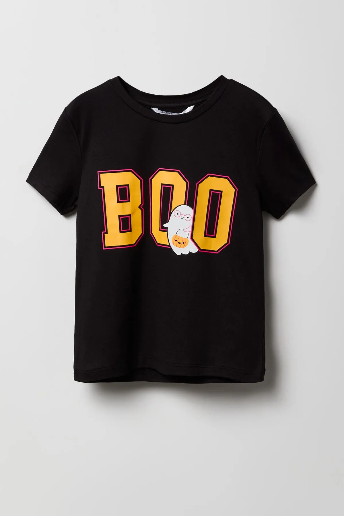 Girls Halloween T-Shirt & Short 2 Piece Pajama Set sold by Urban Planet product image thumbnail 2