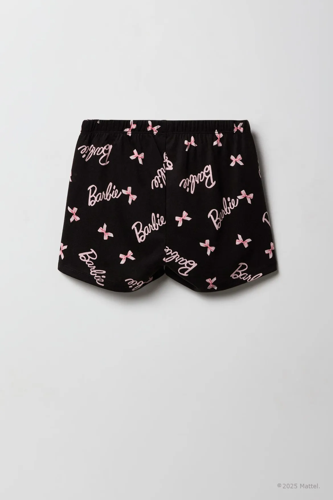 Barbie™ Girls Button-Up Top & Short 2 Piece Pajama Set sold by Urban Planet product image thumbnail 5
