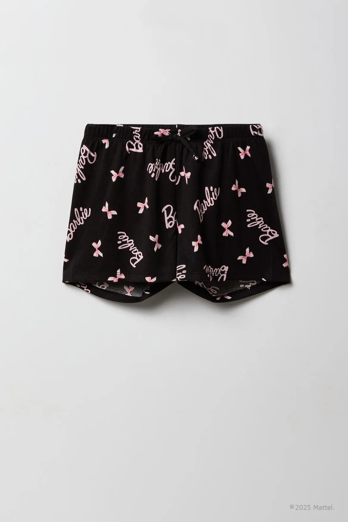 Barbie™ Girls Button-Up Top & Short 2 Piece Pajama Set sold by Urban Planet product image thumbnail 4