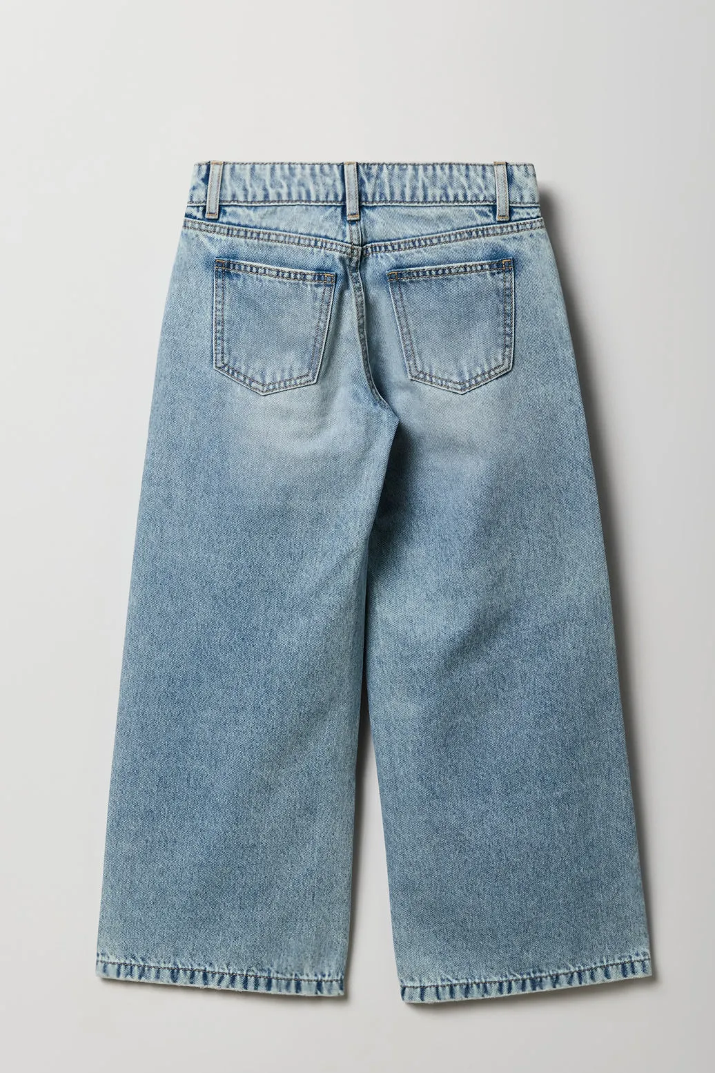 Jean rigide baggy à jambe large pour filles sold by Urban Planet product image thumbnail 2