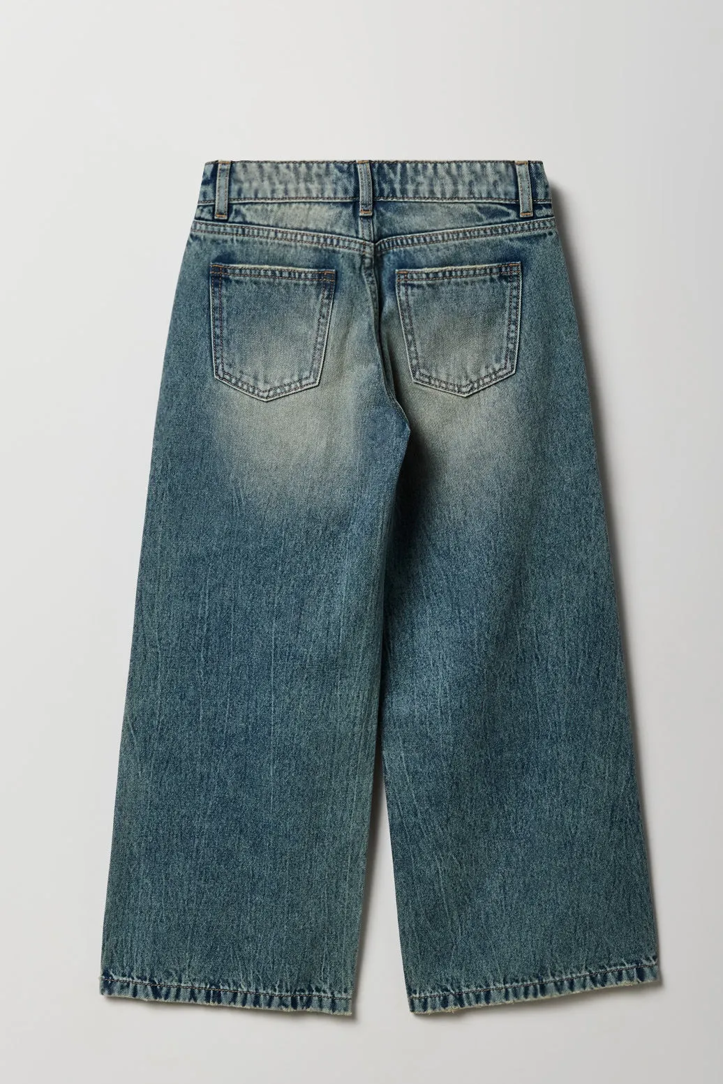 Jean rigide baggy à jambe large pour filles sold by Urban Planet product image thumbnail 4