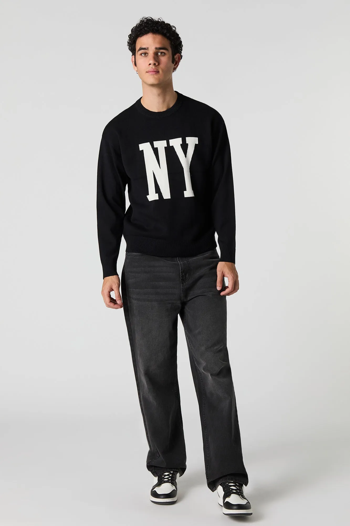 Chandail en tricot jacquard City sold by Urban Planet product image thumbnail 4