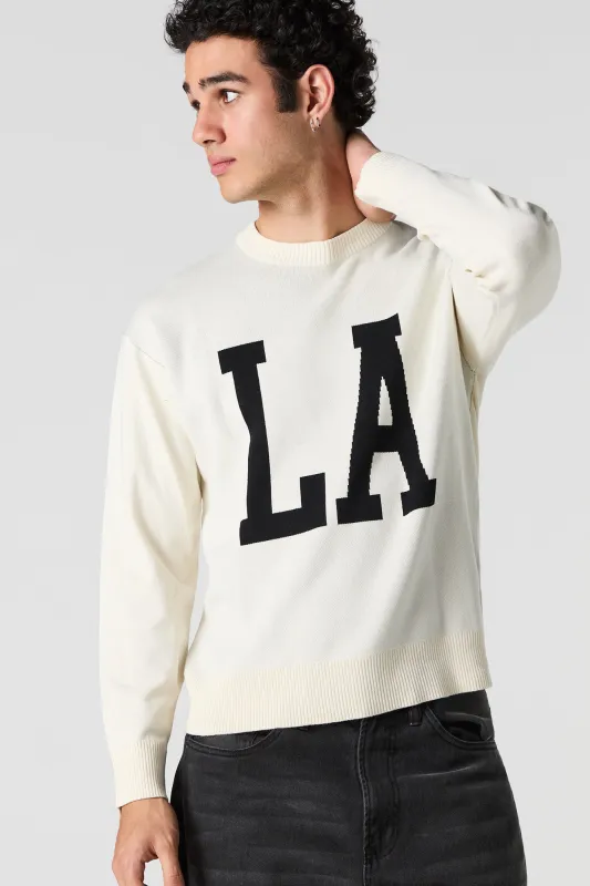 Chandail en tricot jacquard City sold by Urban Planet