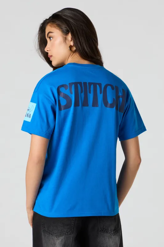 Stitch Puff Print T-Shirt made by Stitches