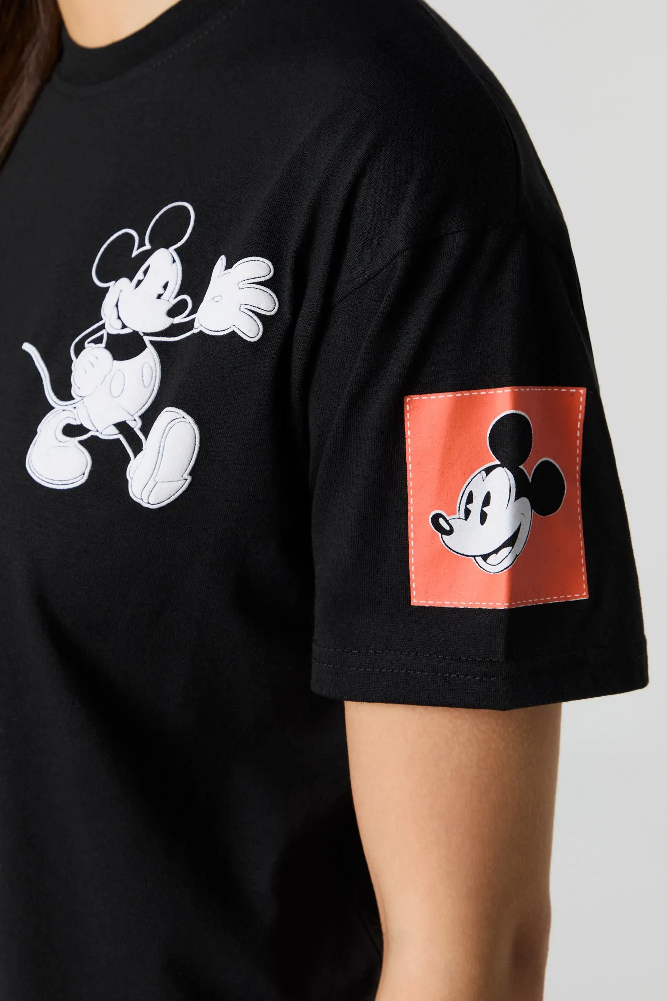 Disney Mickey Mouse Puff Print Graphic T-Shirt sold by Urban Planet product image thumbnail 4