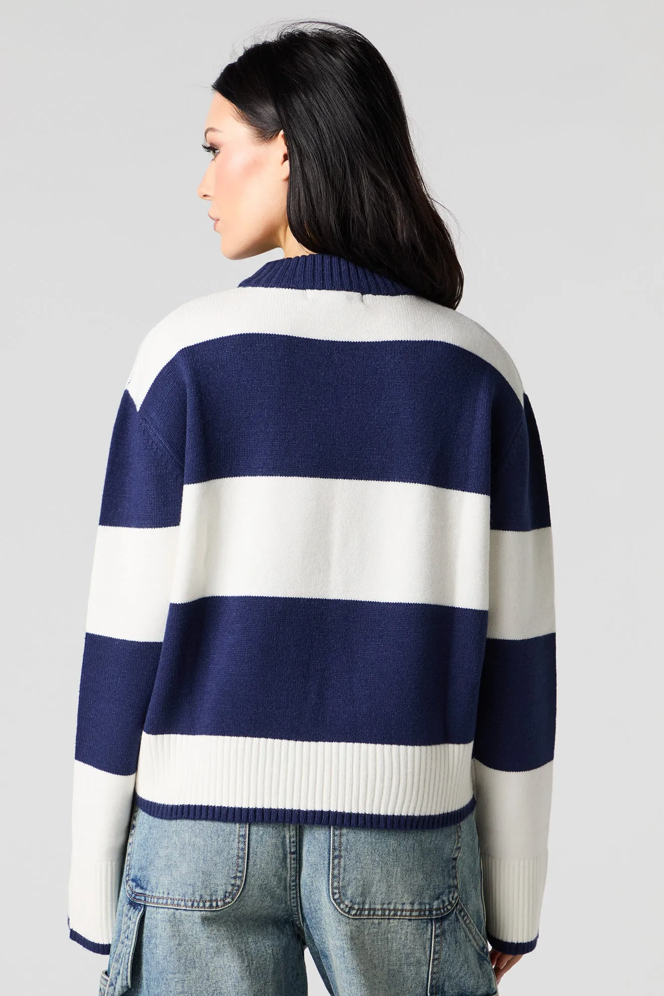 Striped Knit Sweater sold by Urban Planet product image thumbnail 2