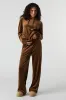 Pantalon en molleton en velours à jambe large sold by Urban Planet