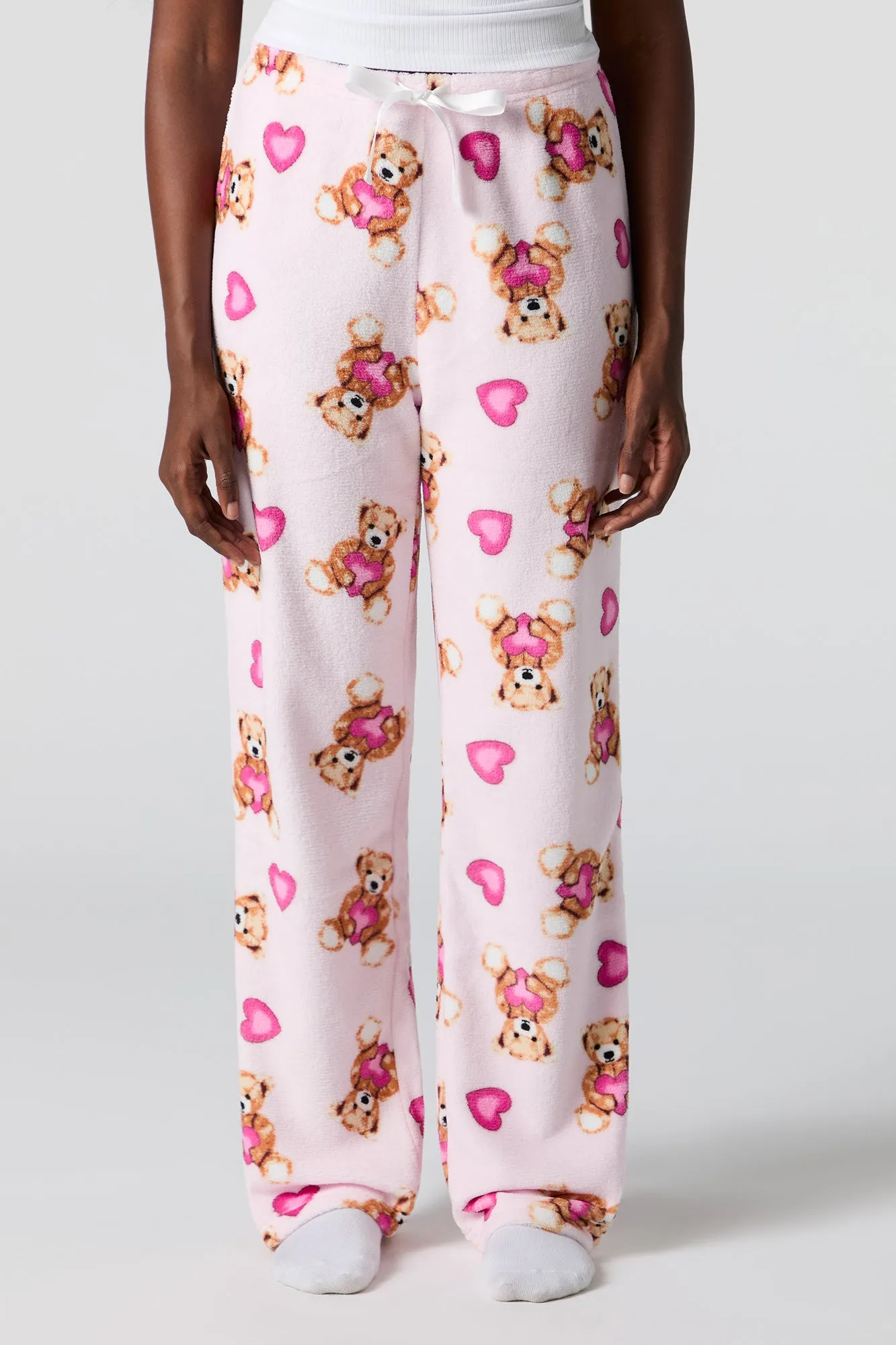 Plush Printed Pajama Pant sold by Urban Planet product image thumbnail 2