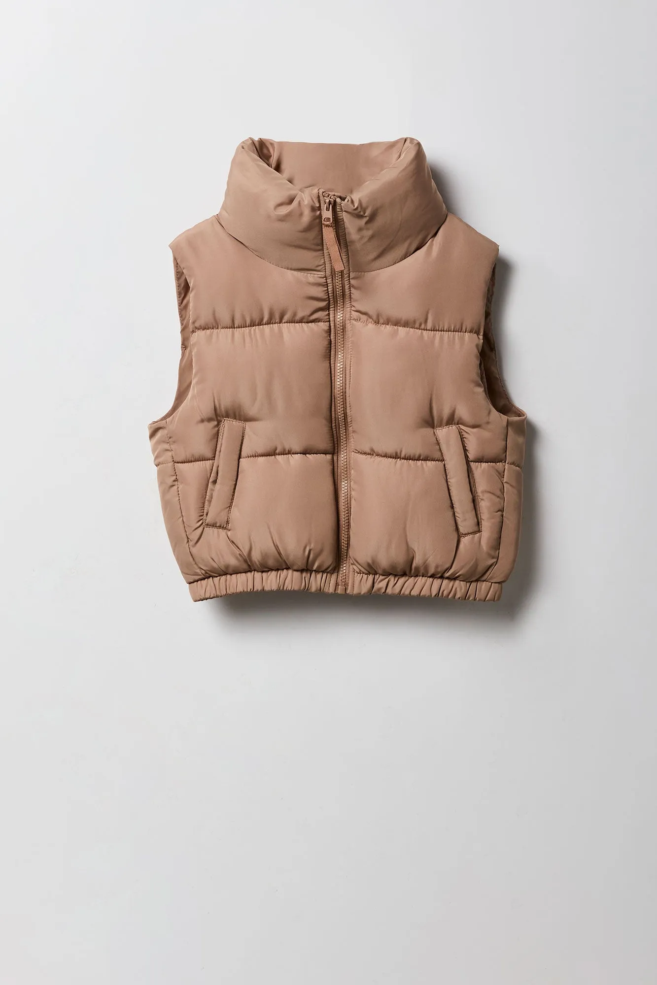 Girls Puffer Vest sold by Urban Planet