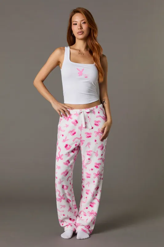 Playboy Plush Pajama Pant sold by Urban Planet