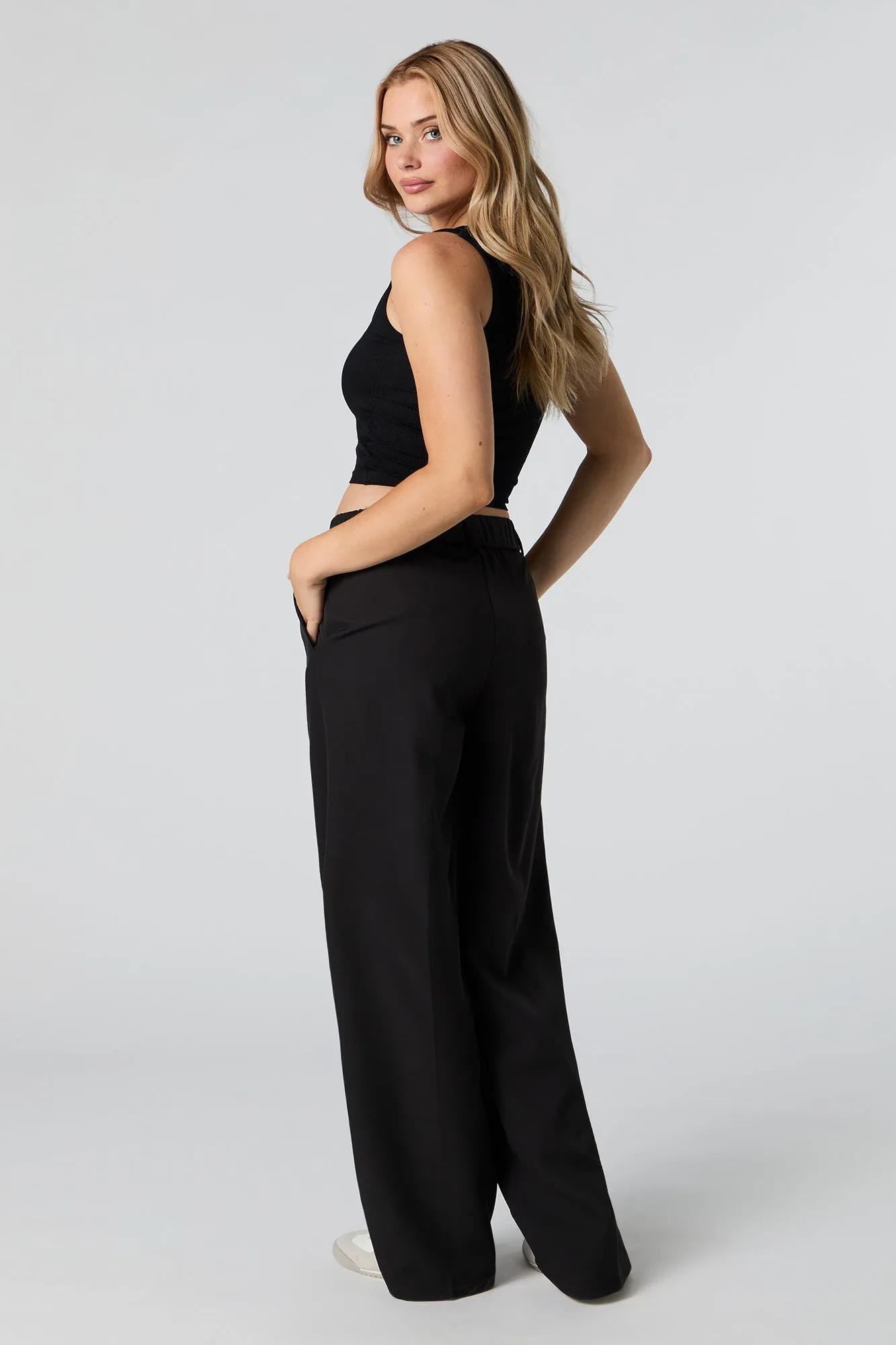Wide Leg Dress Pant sold by Urban Planet product image thumbnail 4