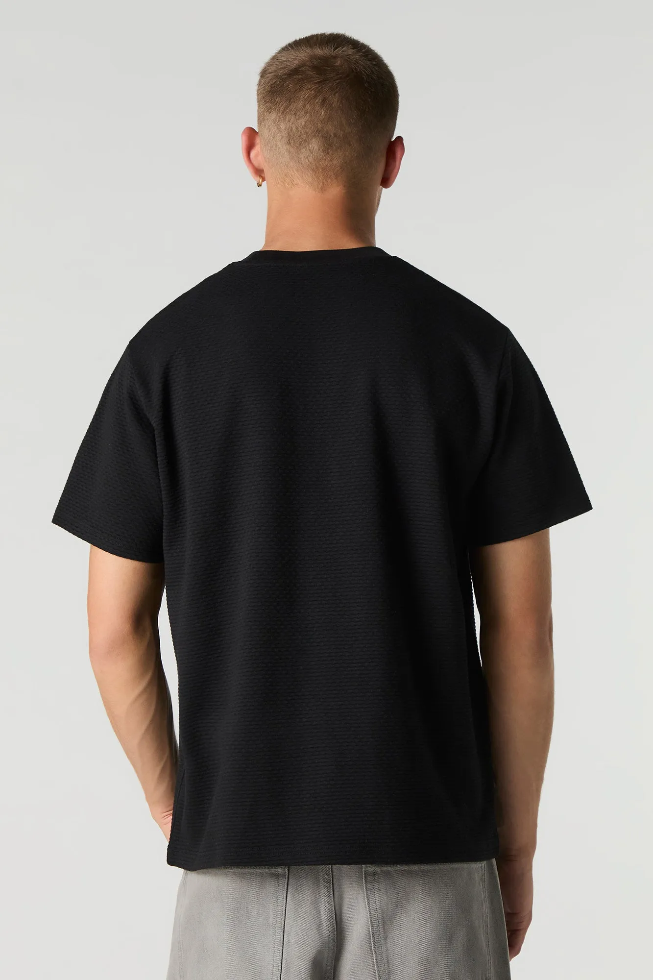 Textured T-Shirt sold by Urban Planet product image thumbnail 5