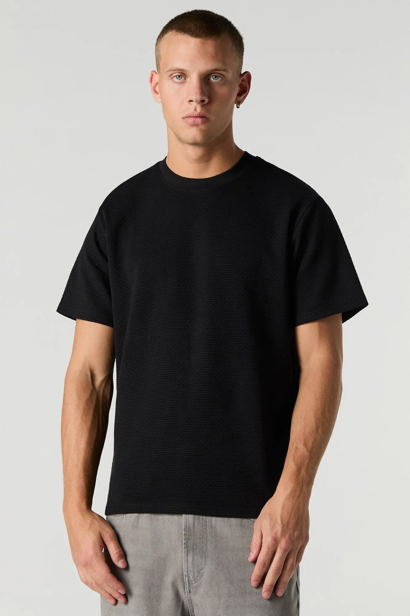 Textured T-Shirt sold by Urban Planet product image thumbnail 4
