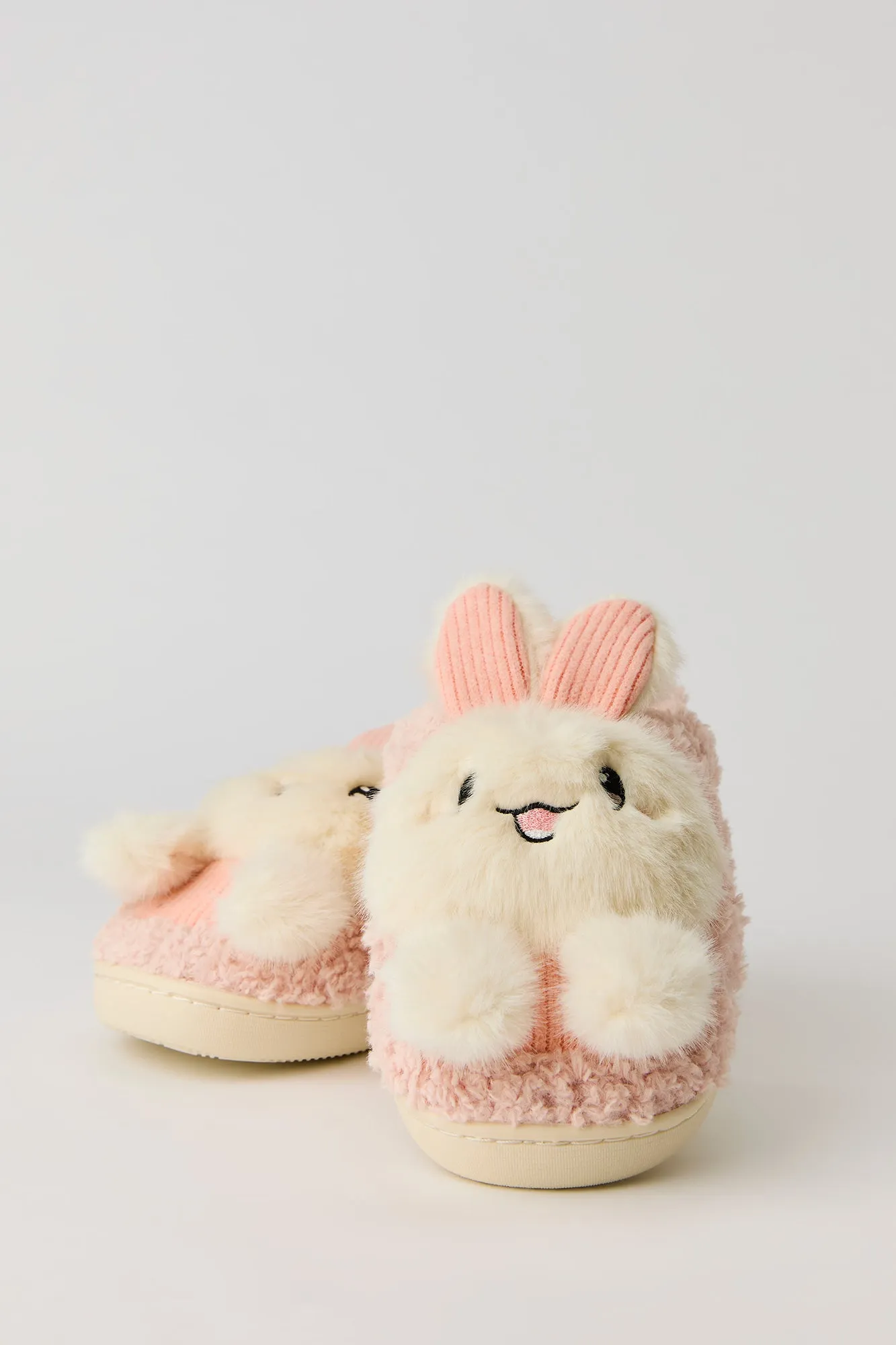 Faux Fur 3D Bunny Slipper sold by Urban Planet