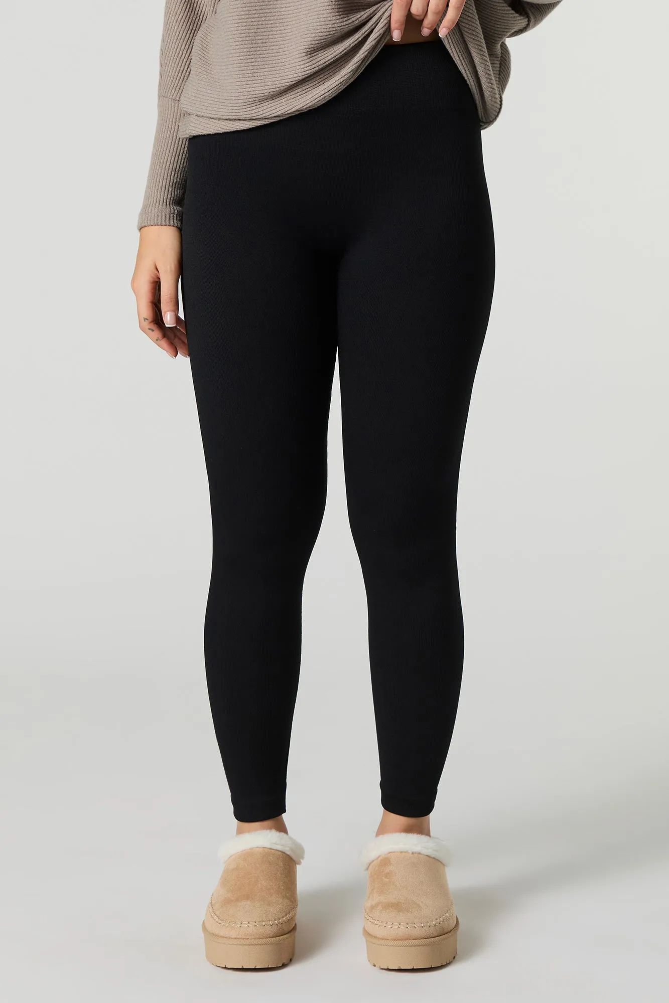 Fleece Lined Seamless Legging sold by Urban Planet product image thumbnail 5