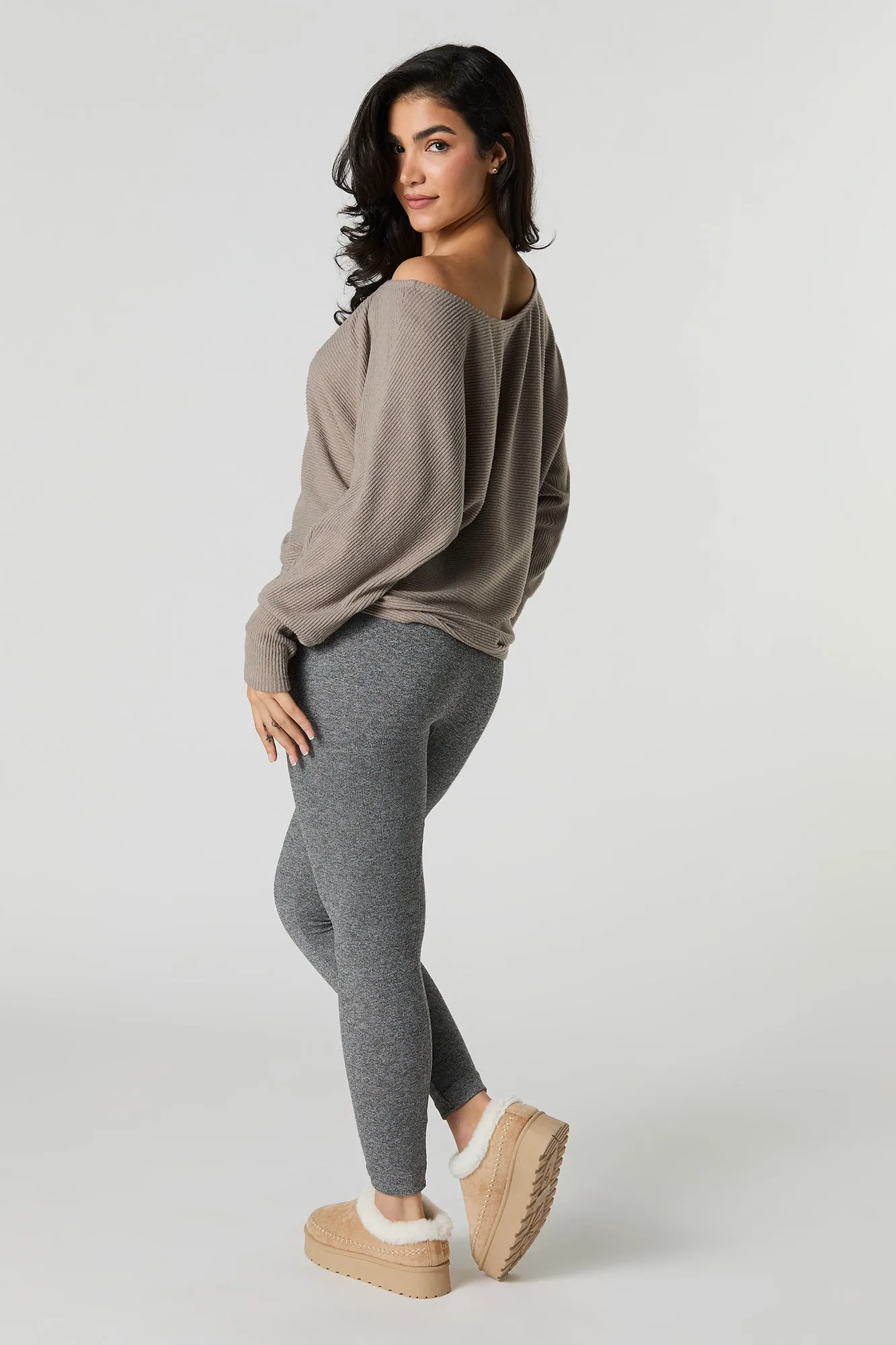 Fleece Lined Seamless Legging sold by Urban Planet product image thumbnail 3