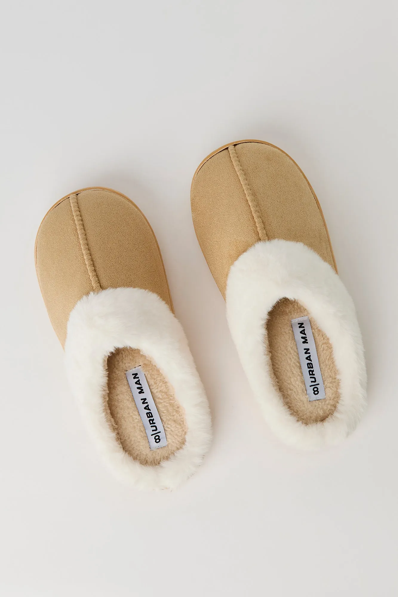 Faux Fur Lined Slippers sold by Urban Planet