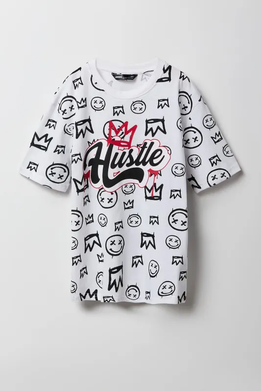 Boys Printed Graphic T-Shirt sold by Urban Planet