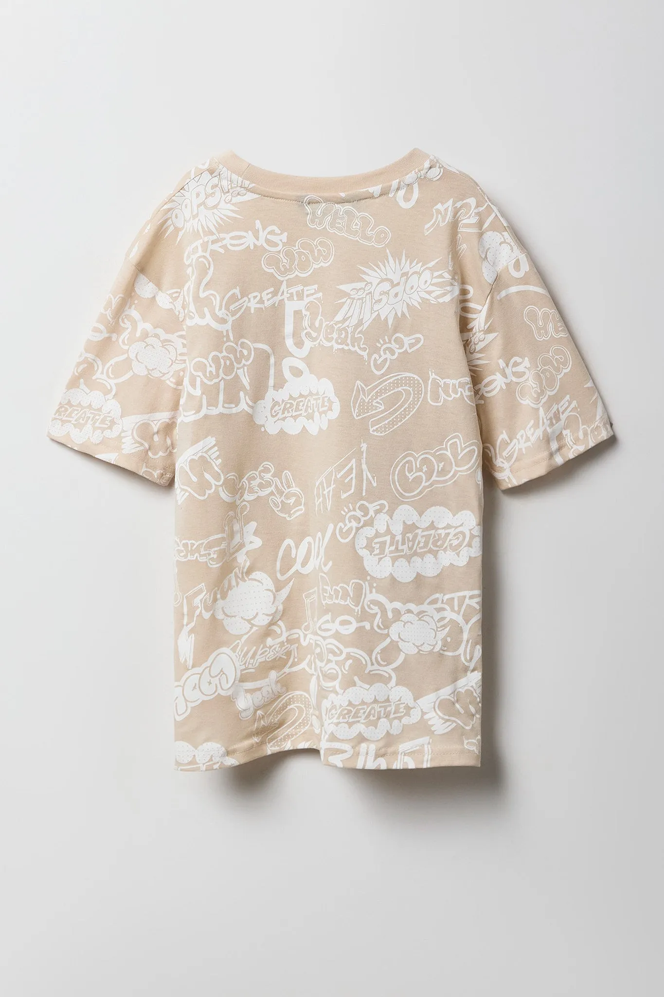 Boys Printed Graphic T-Shirt sold by Urban Planet product image thumbnail 4