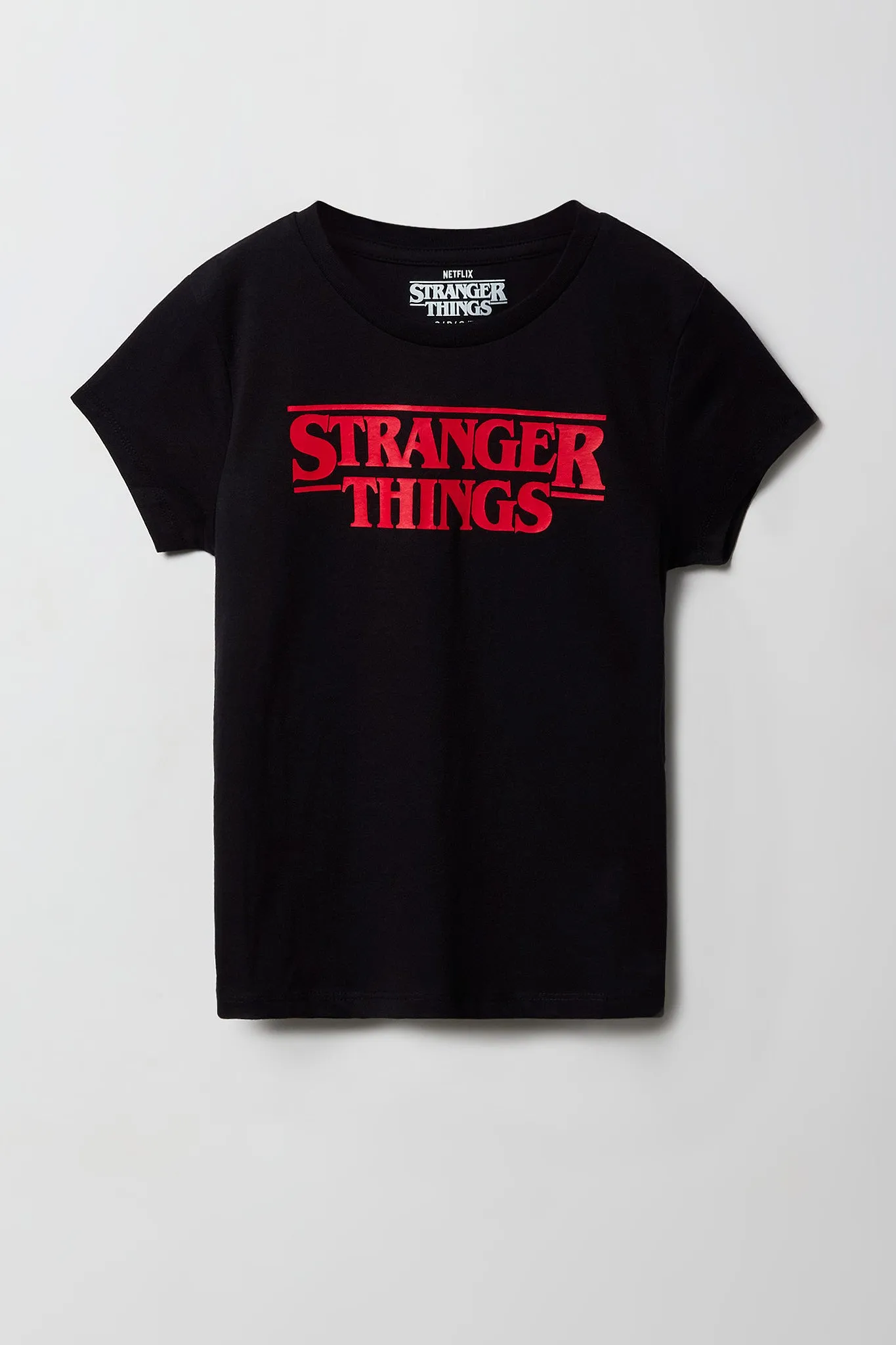 Girls Stranger Things Graphic T-Shirt sold by Urban Planet